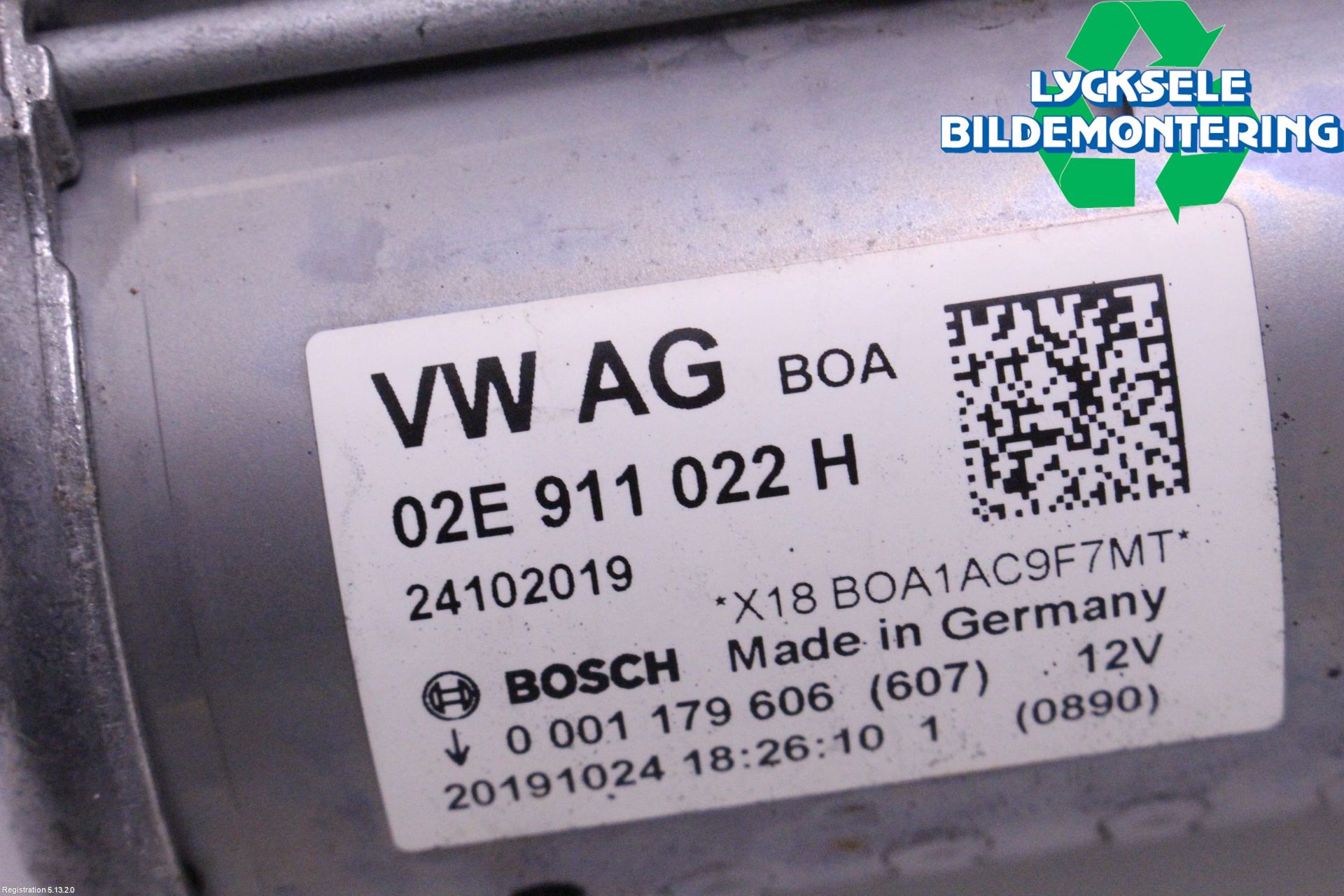 Volkswagen VW TIGUAN 16-24 Startmotor