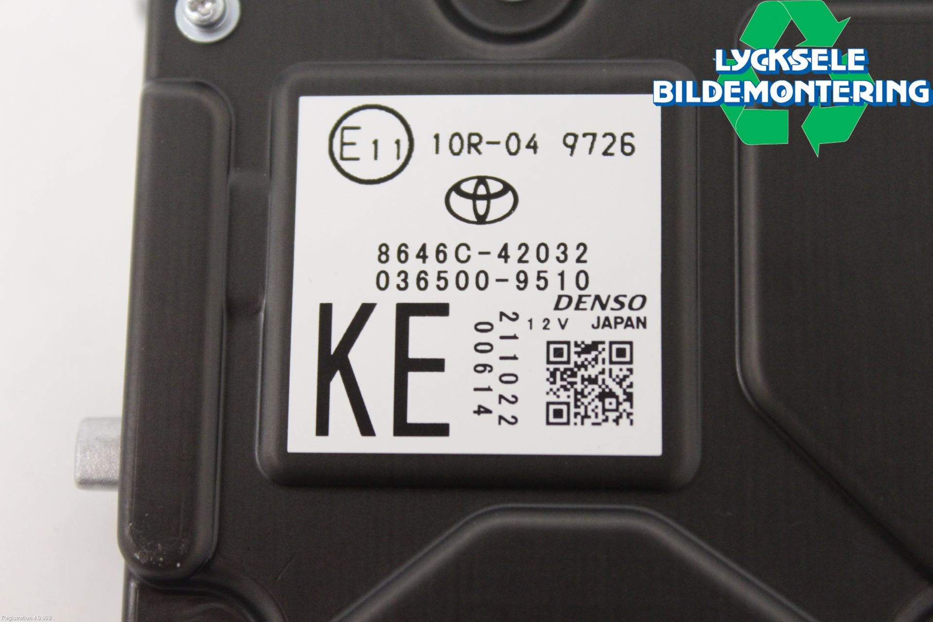 Toyota RAV4 19- Parkeringshjälp Kamera