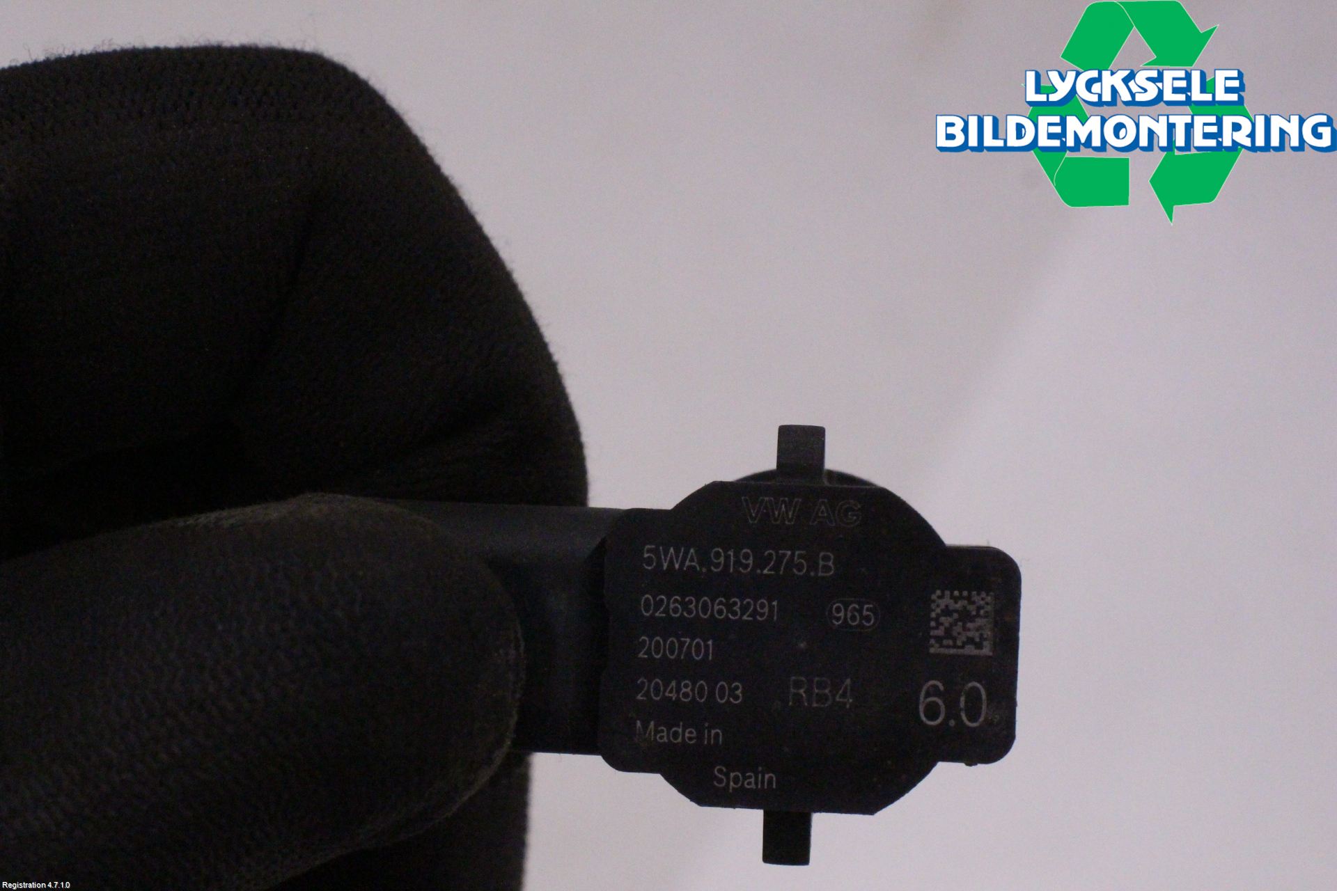 Volkswagen VW ID.3 21- Parkeringshjälp Backsensor