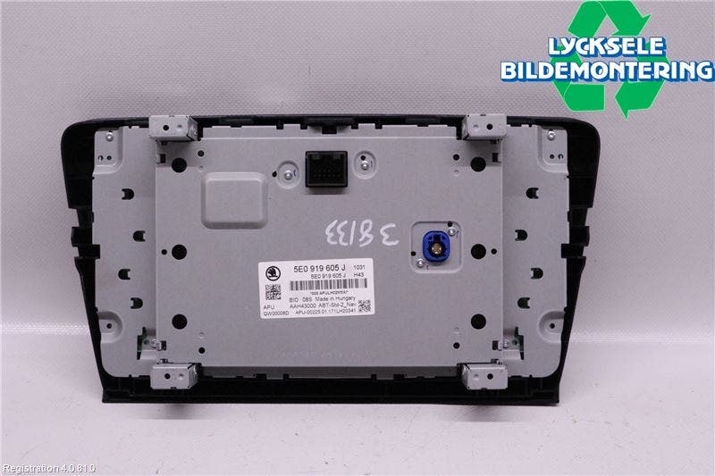 Skoda OCTAVIA (5E) 13-20 Cd Radio - Multimediapanel