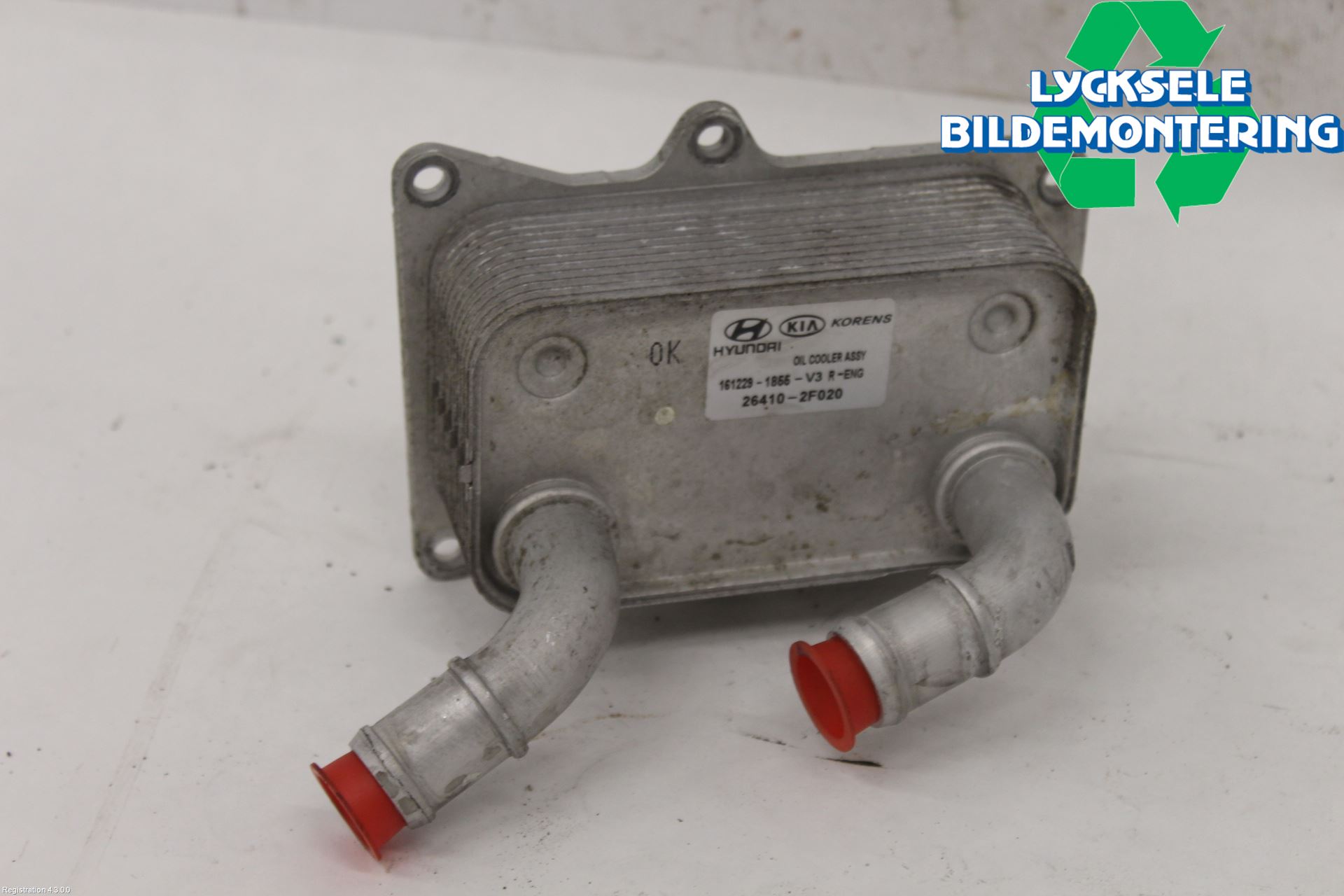 Kia SPORTAGE (QL) 16-21 Oljekylare Motor