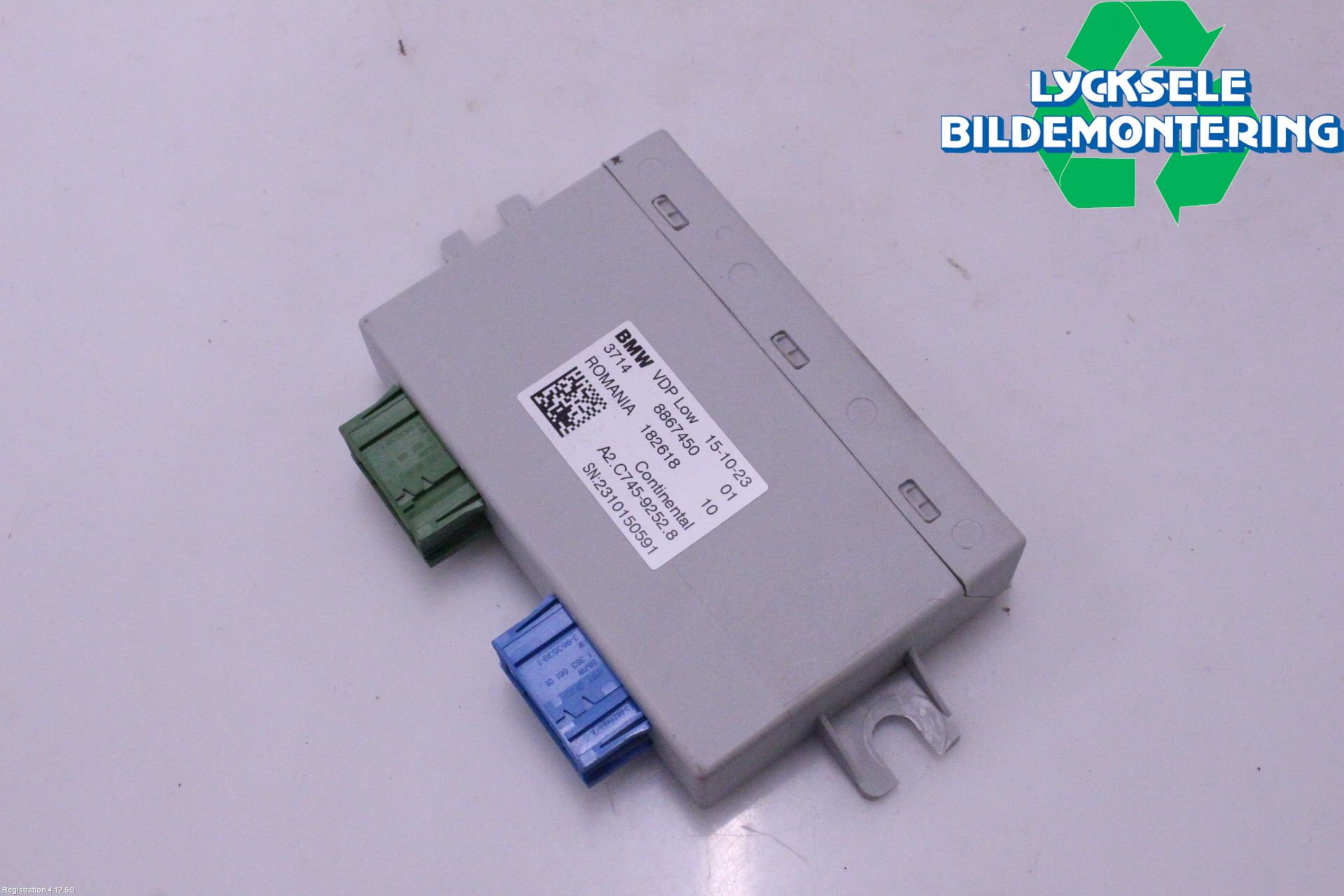 BMW 5 G30/G31/F90 17-23 Styrenhet Fjädring