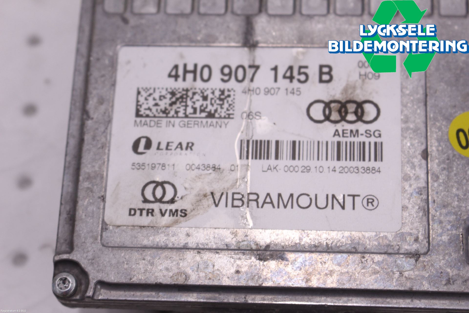 Audi A7/S7 4G 11-17 Styrenhet Övrigt