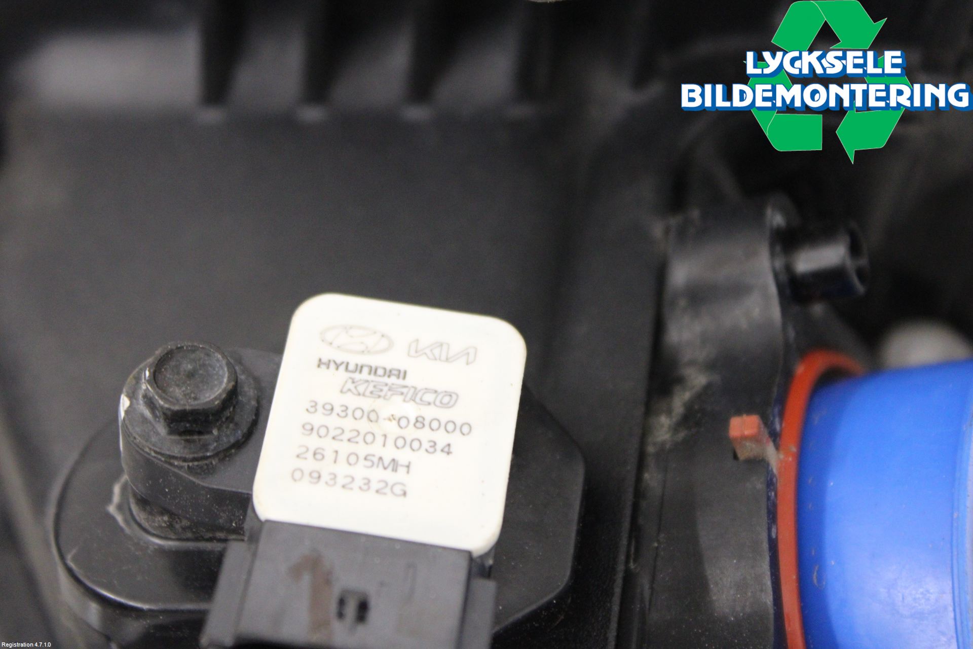 Kia PICANTO 17- Grenrör Insug