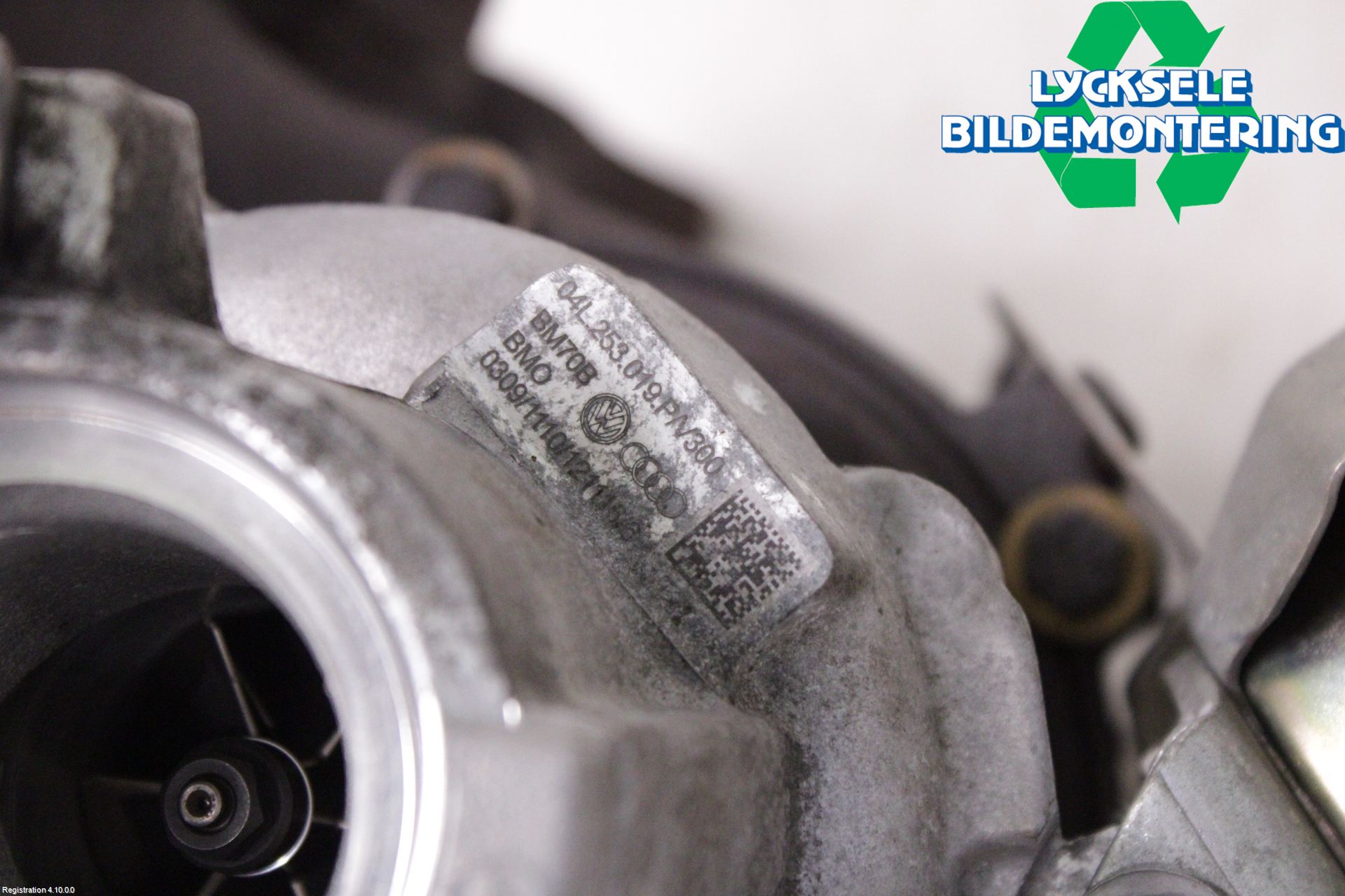 Volkswagen VW CADDY 16-20 Turboaggregat