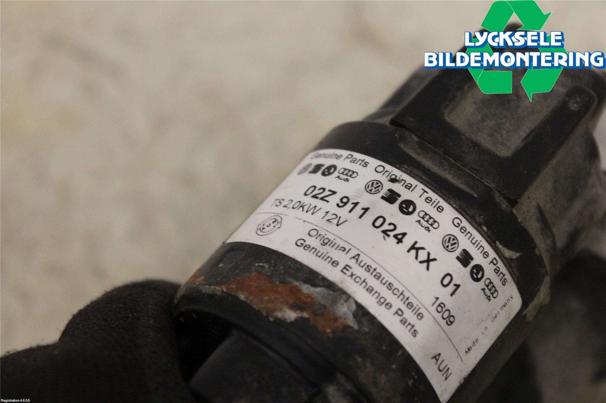 Volkswagen VW CADDY 11-15 Startmotor Diesel