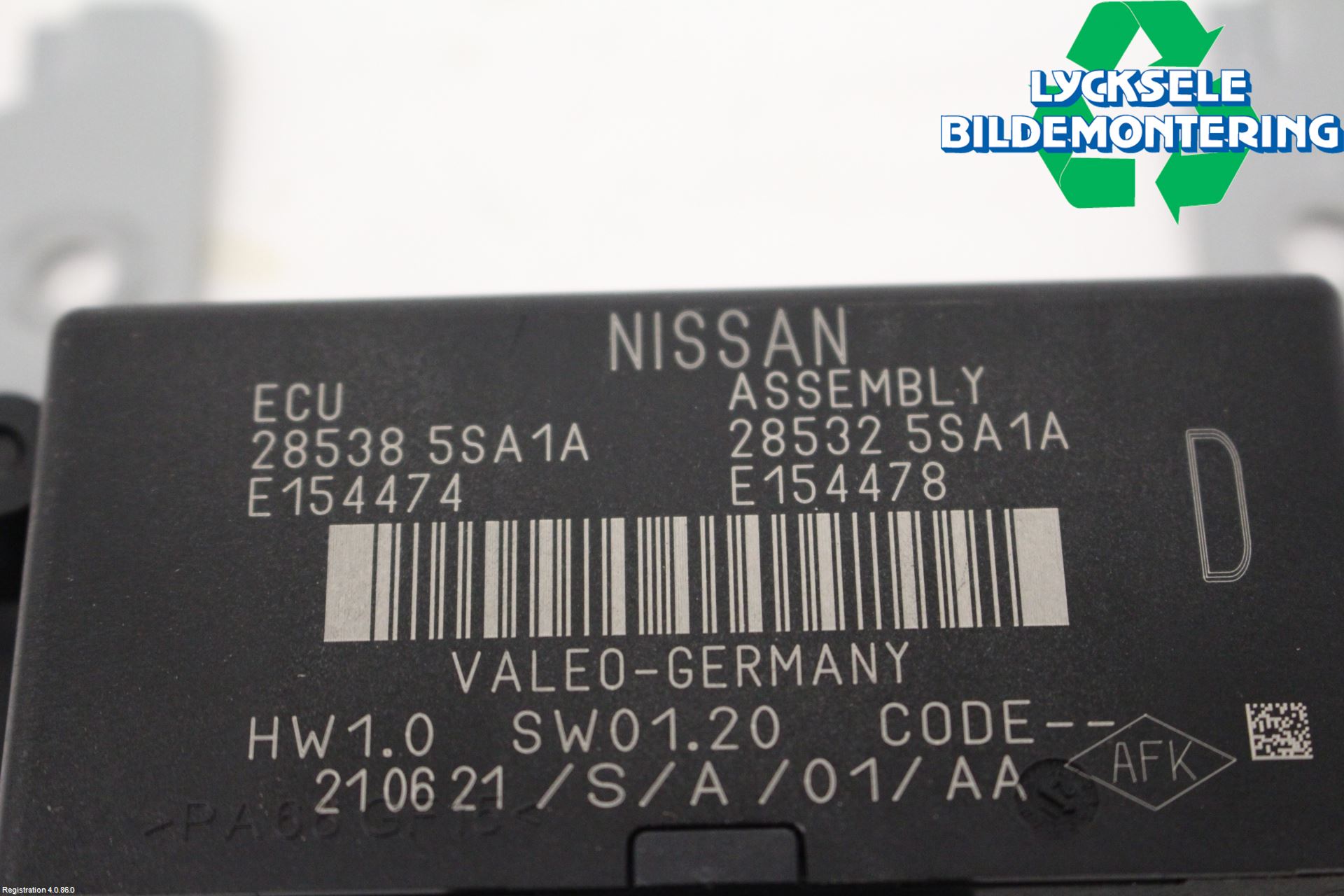 Nissan LEAF 18- Styrenhet Övrigt