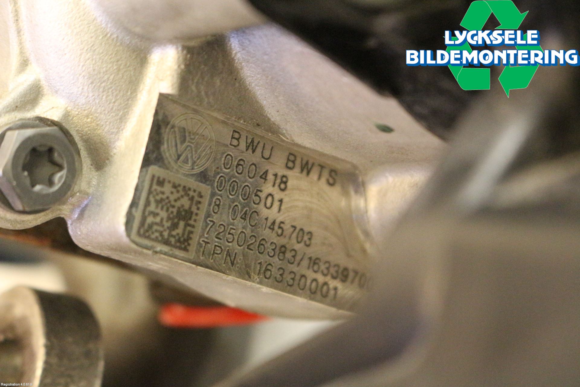 Volkswagen VW GOLF / E-GOLF VII 13-20 Turboaggregat