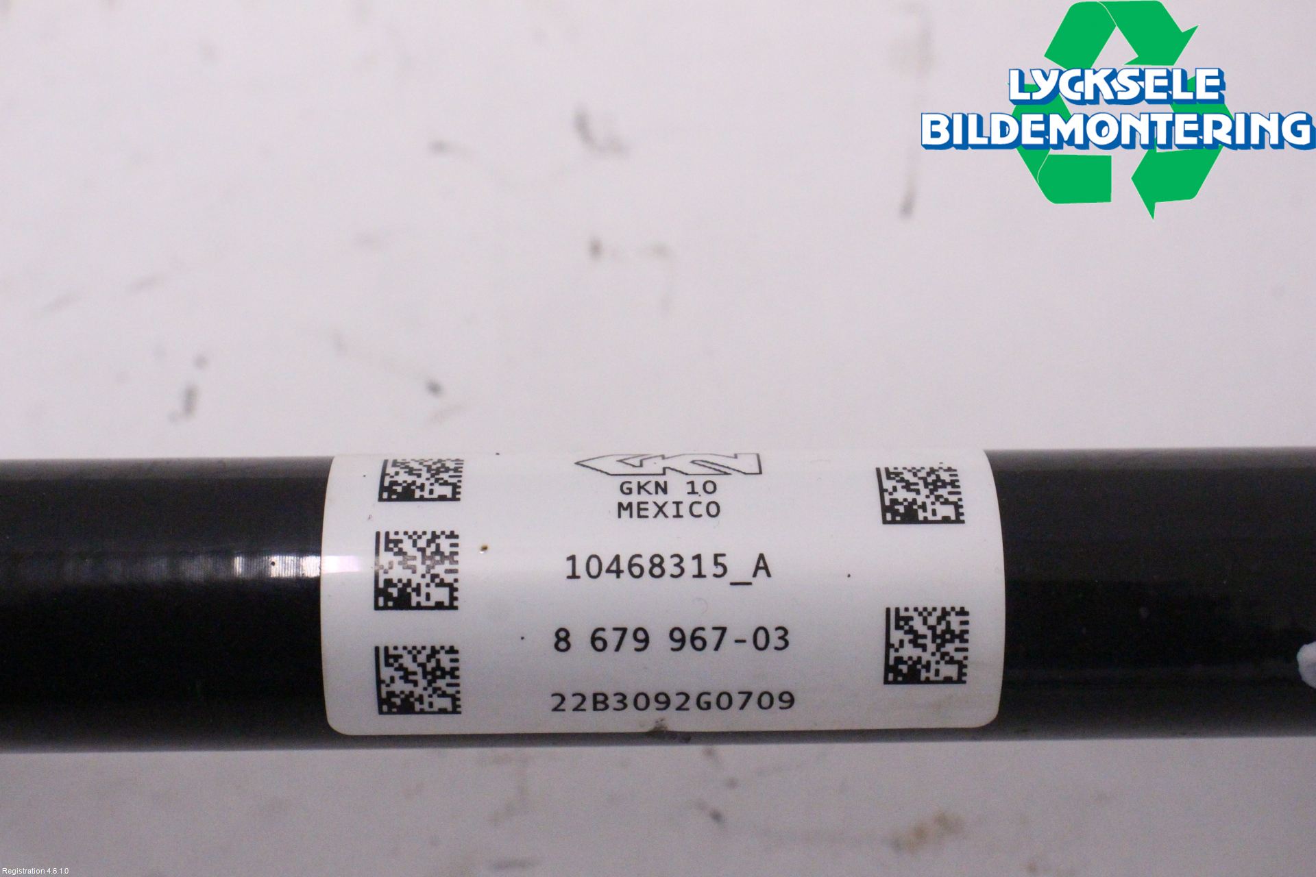 BMW X3 G01 18- Drivaxel Bak Vänster