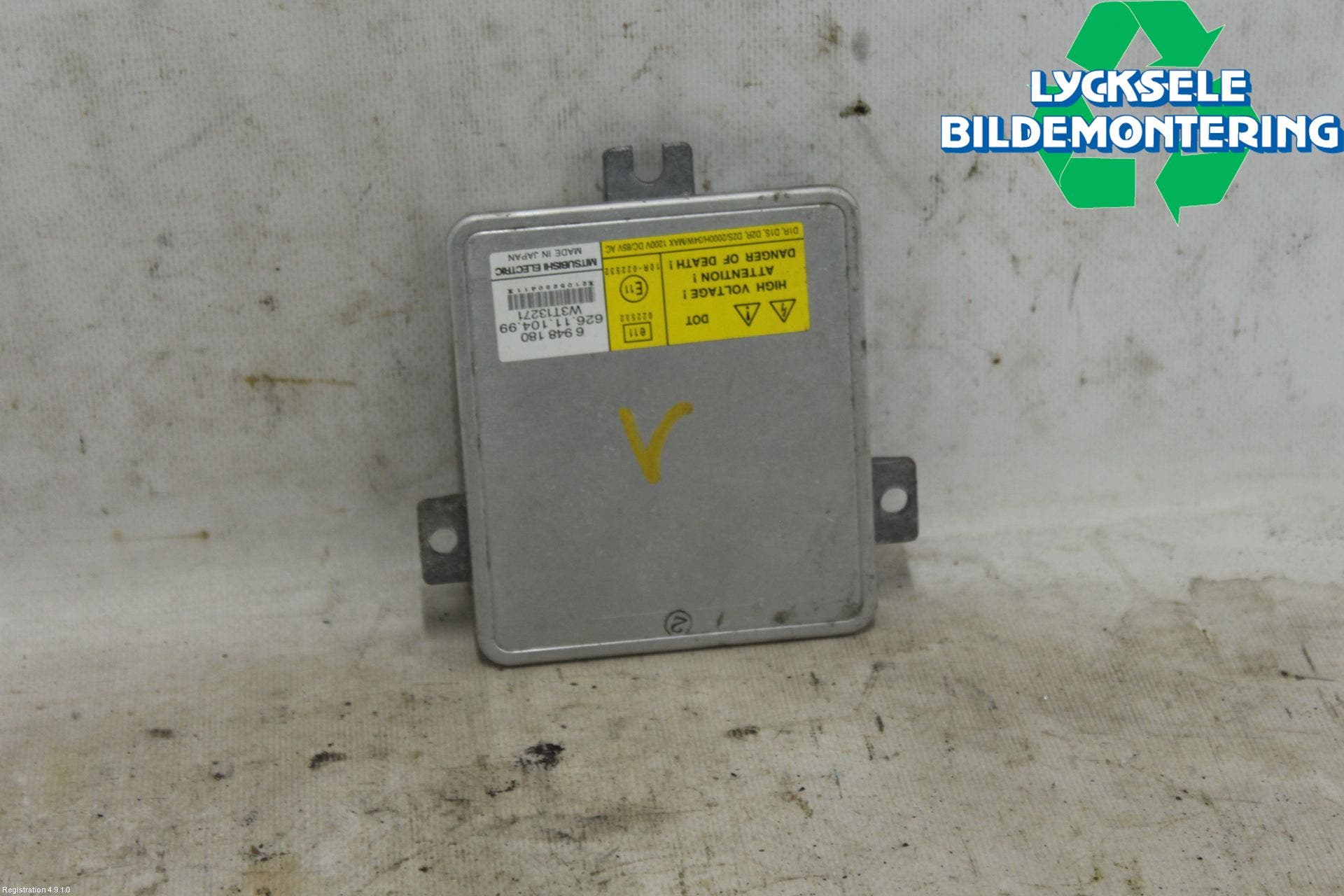 Volvo V70 08-13 Styrenhet Strålkastare