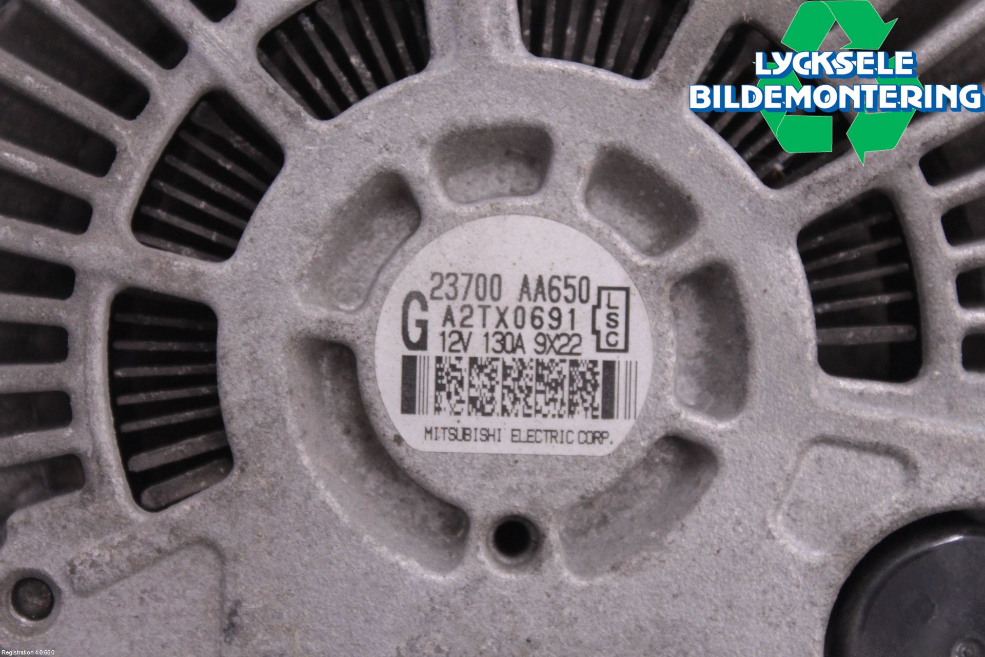 Subaru LEGACY 10-14 Generator