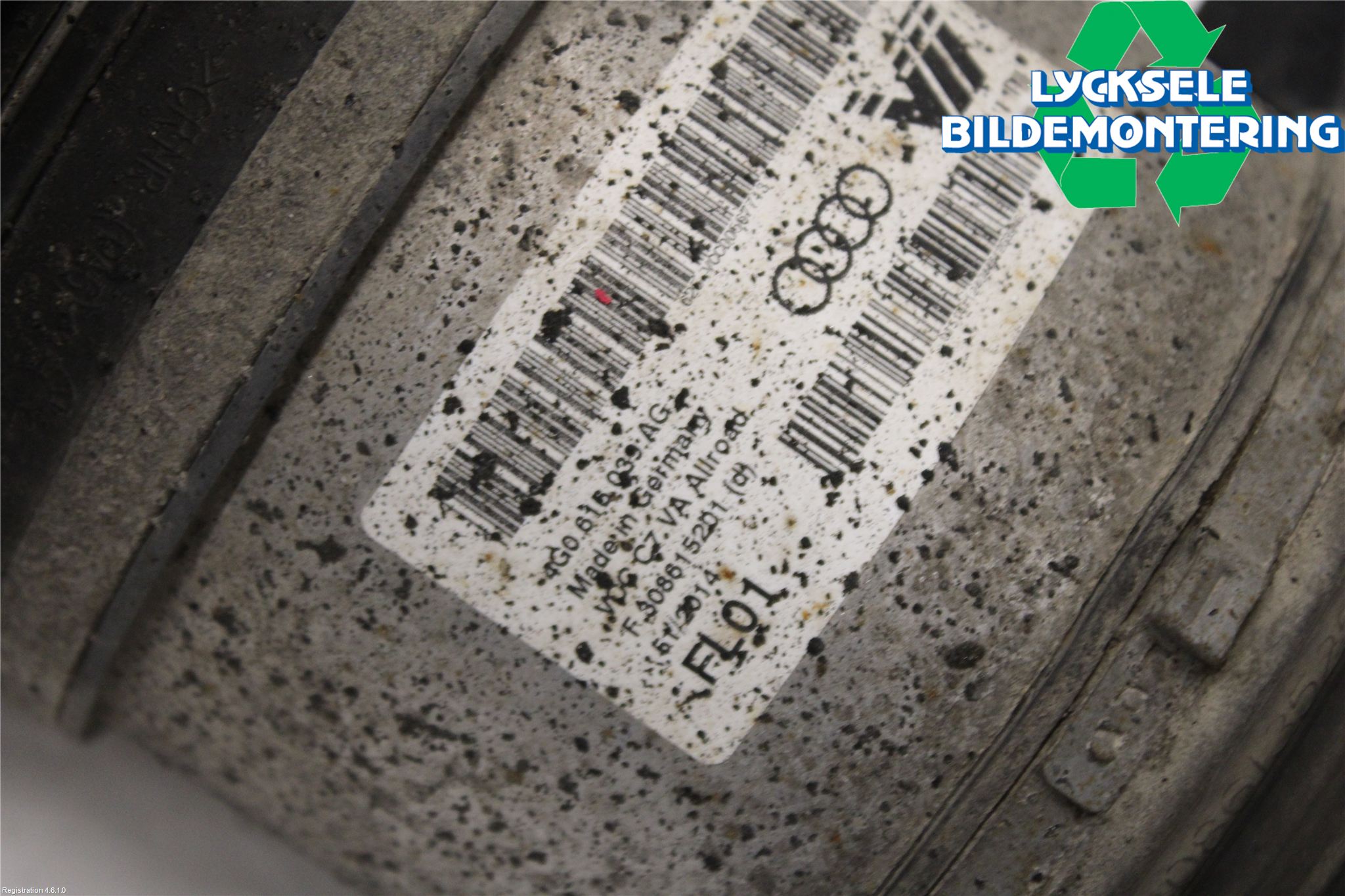 Audi A6 ALLROAD 12-18 Fjäderben Fram Höger