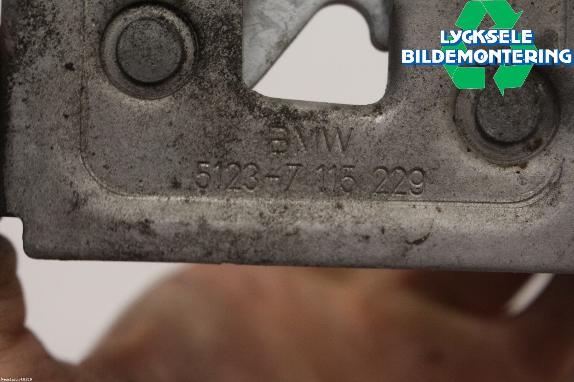 BMW 5 E60/61 Sed/Tou 02-10 Huvlås