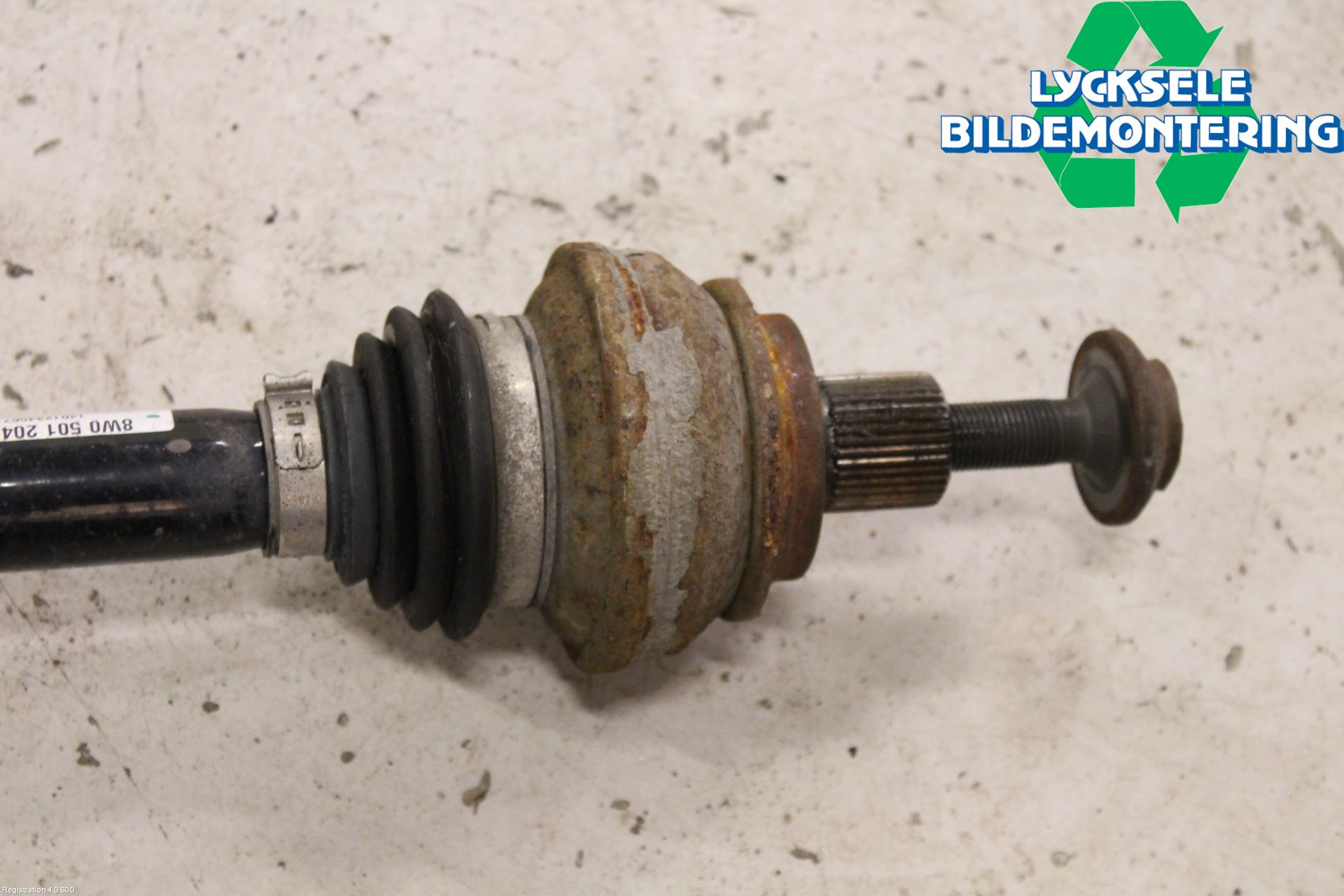 Audi A5 17- Drivaxel Bak Höger