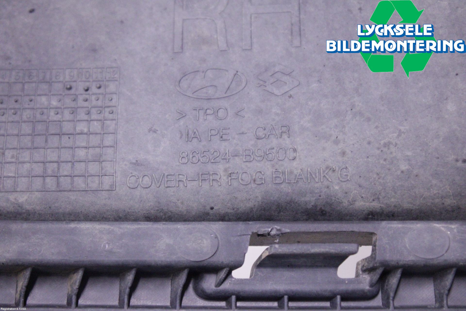 Hyundai i10 BA 17-20 Stötfångardel Fram Hö