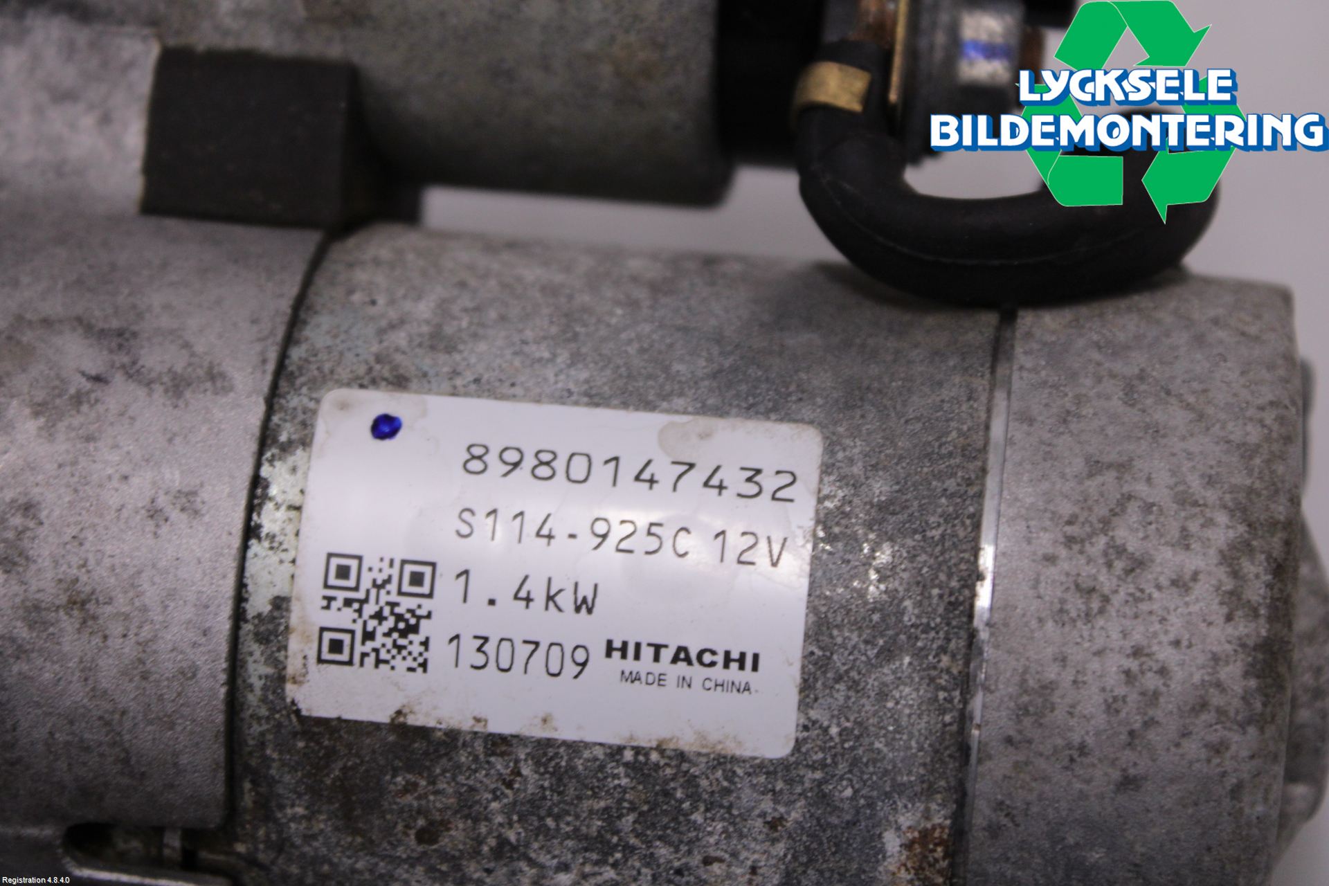 Opel ASTRA J 10-15 Startmotor Diesel