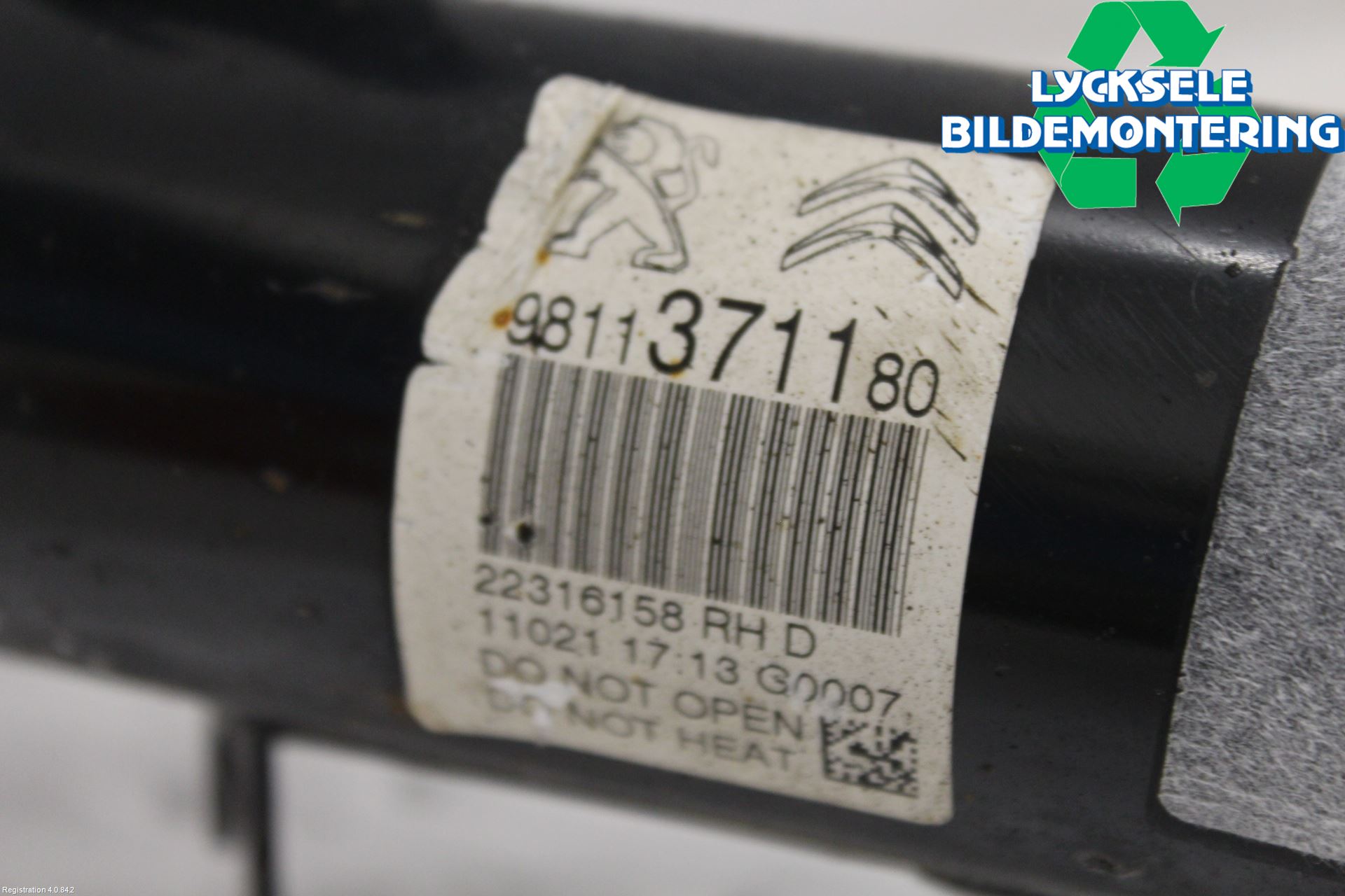 Citroen COTROEN C3 17-24 Fjäderben Fram Höger