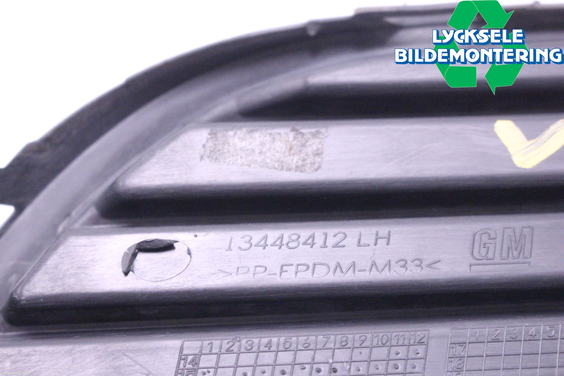 Opel ASTRA K 16-22 Stötfångardel Fram Vä