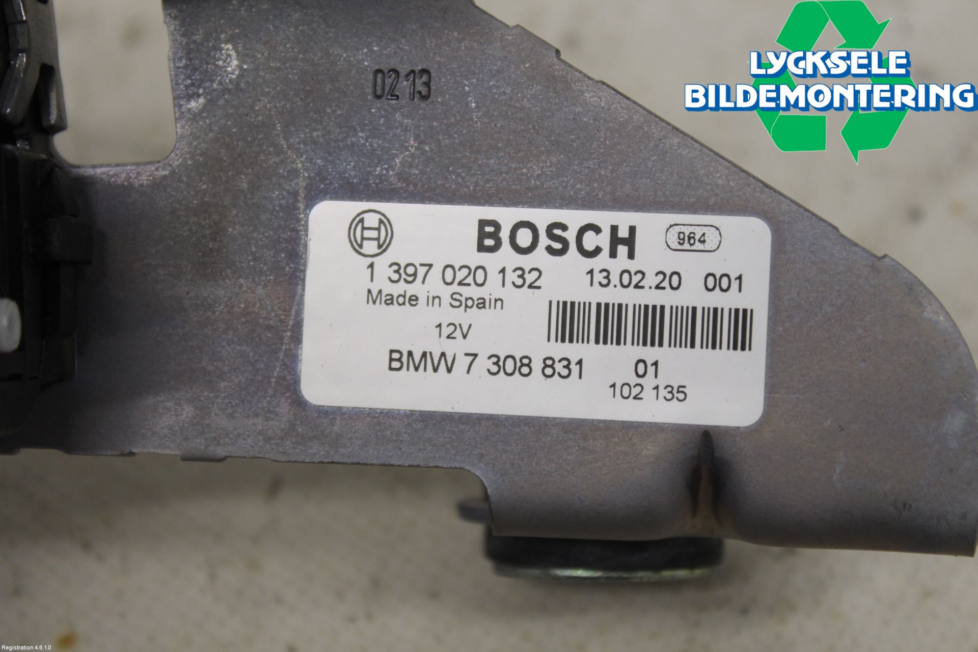 BMW 3 F30/F31/F80 12-19 Låskista Baklucka