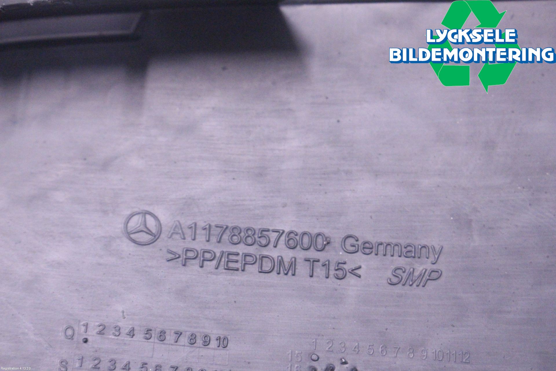 Mercedes-Benz MB CLA-KLASS (C117/X117) 13-19 Grilldel Höger
