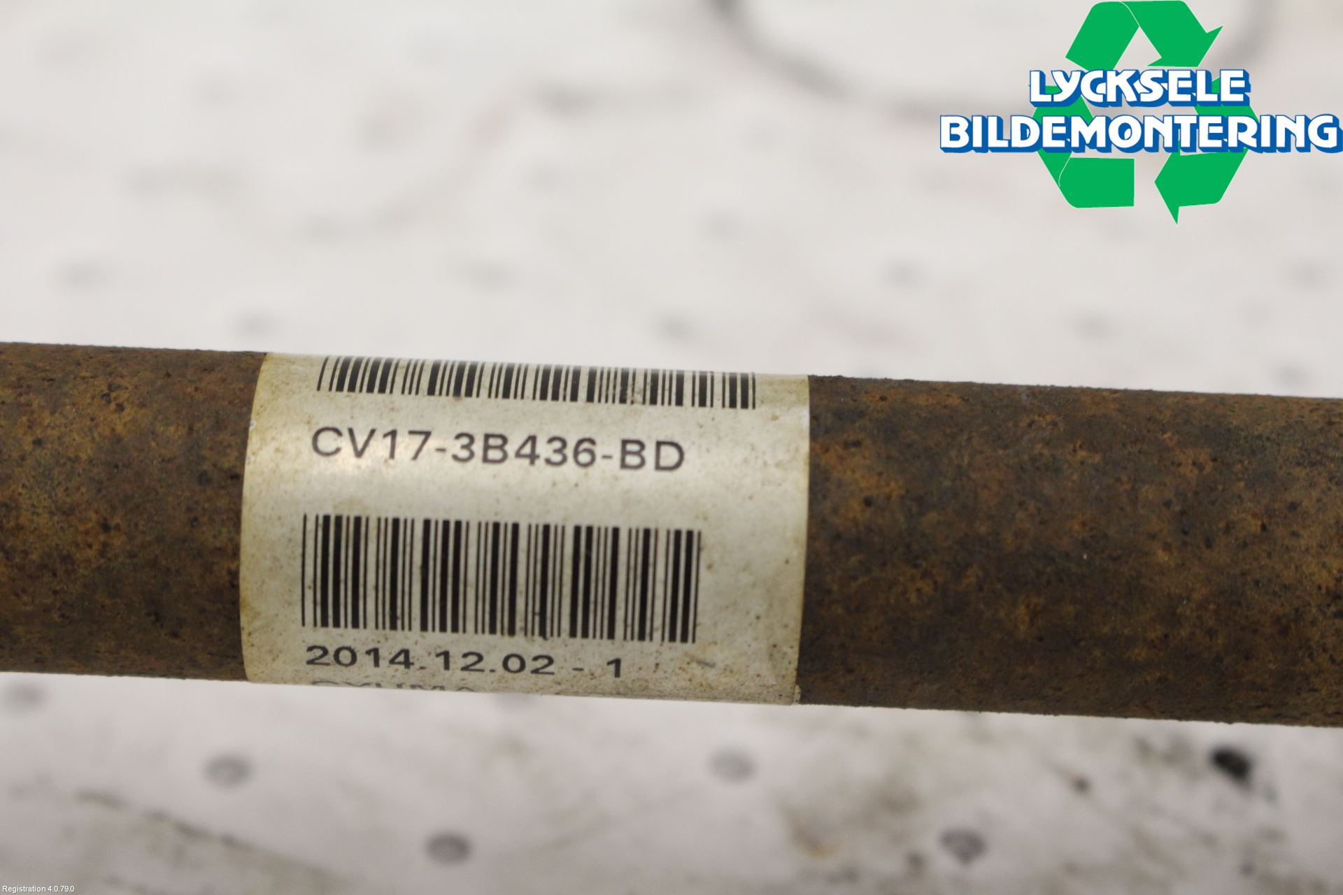 Ford FIESTA 13-17 Drivaxel Fram Höger
