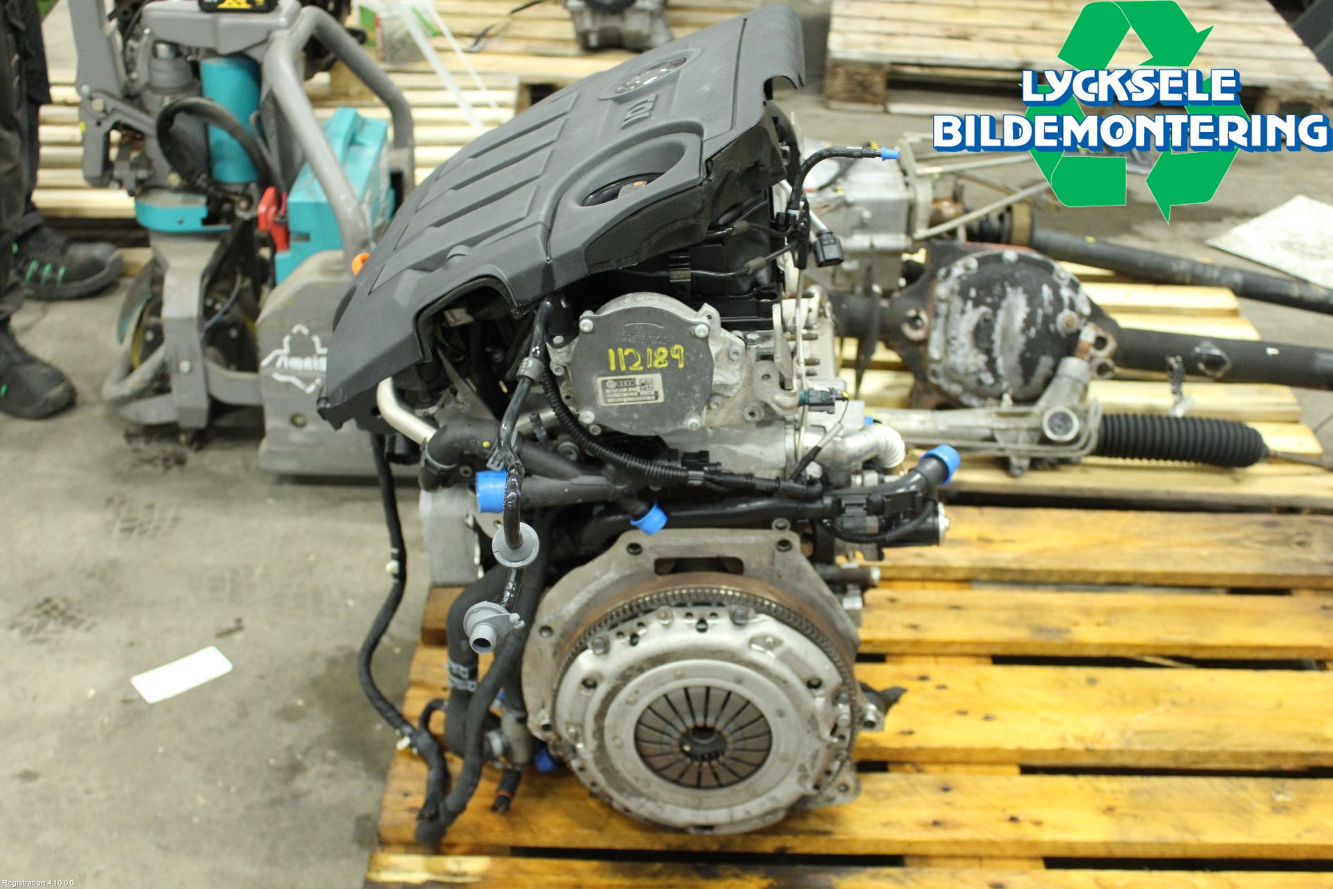 Skoda SUPERB 09-15 Motor Diesel