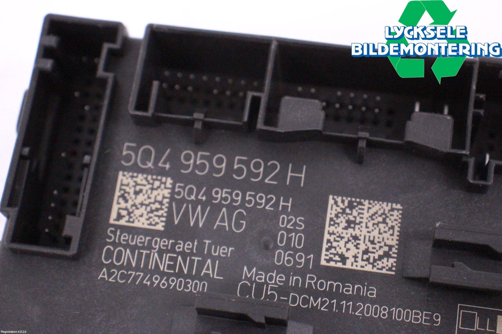 Skoda OCTAVIA (NX) 20- Styrenhet Dörr