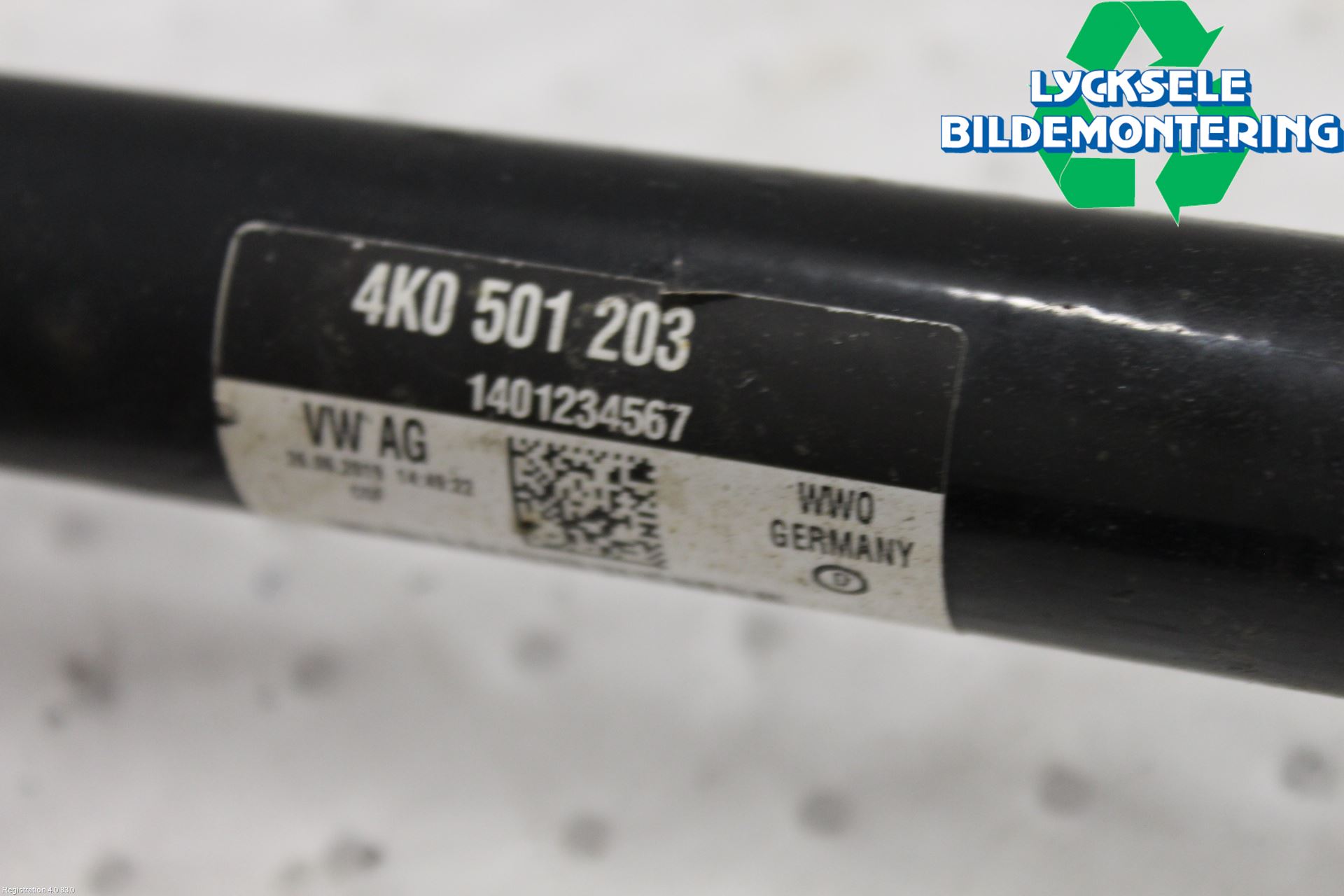 Audi A6 F2/C8 19- Drivaxel Bak Vänster