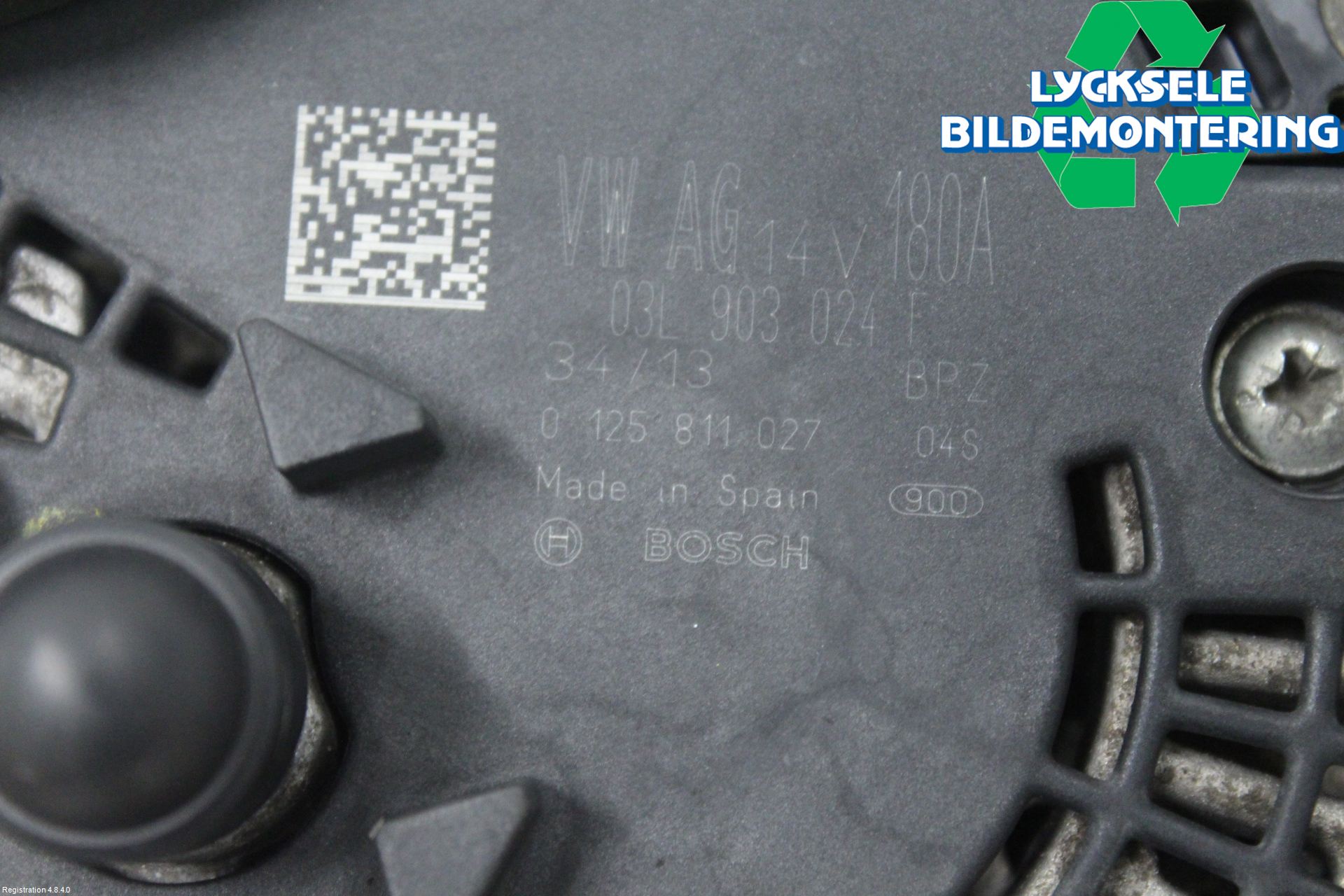 Volkswagen VW PASSAT 11-14 Generator