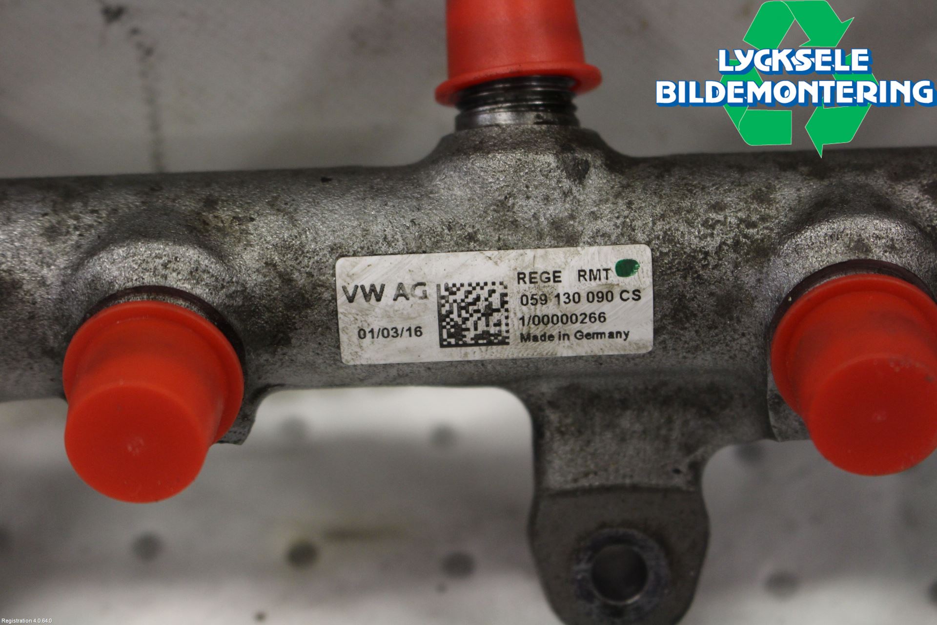 Audi A6 ALLROAD 12-18 Inj. Fuelrail