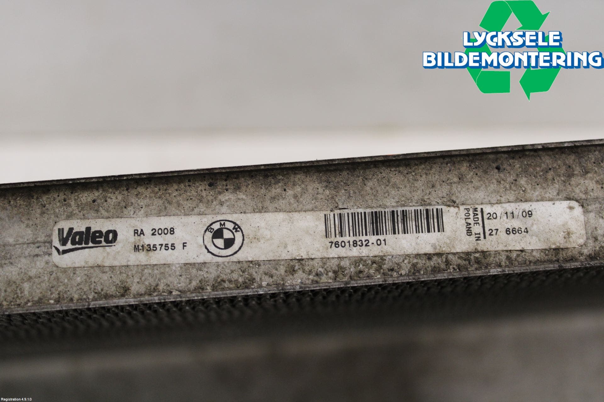 BMW 5 F10/F11/F18 09-17 Kylare Aut