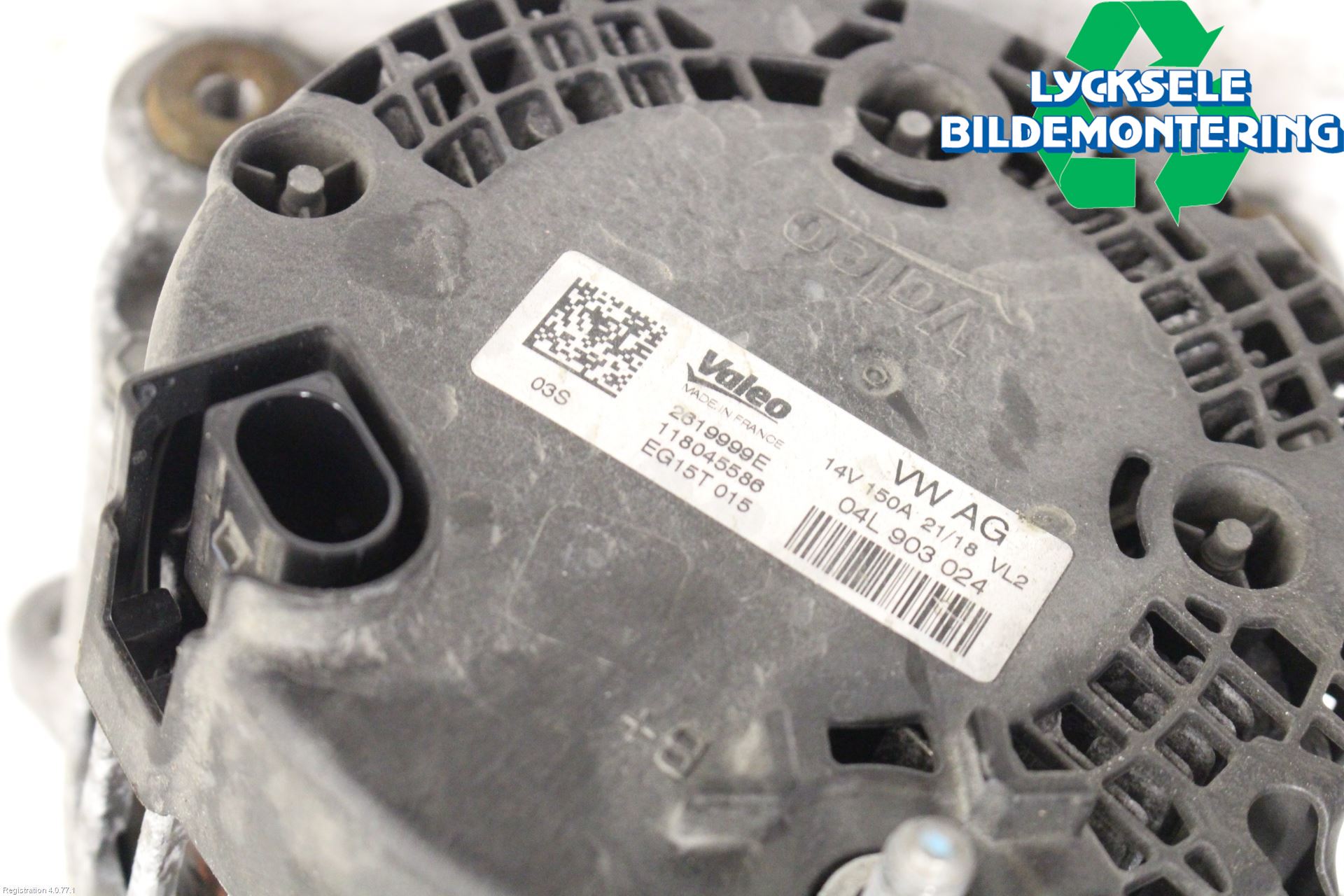 Audi A4/S4 B9 16-19 Generator