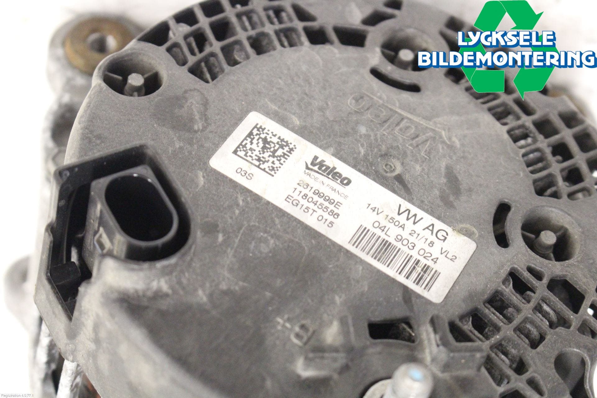 Audi A4/S4 B9 16-19 Generator