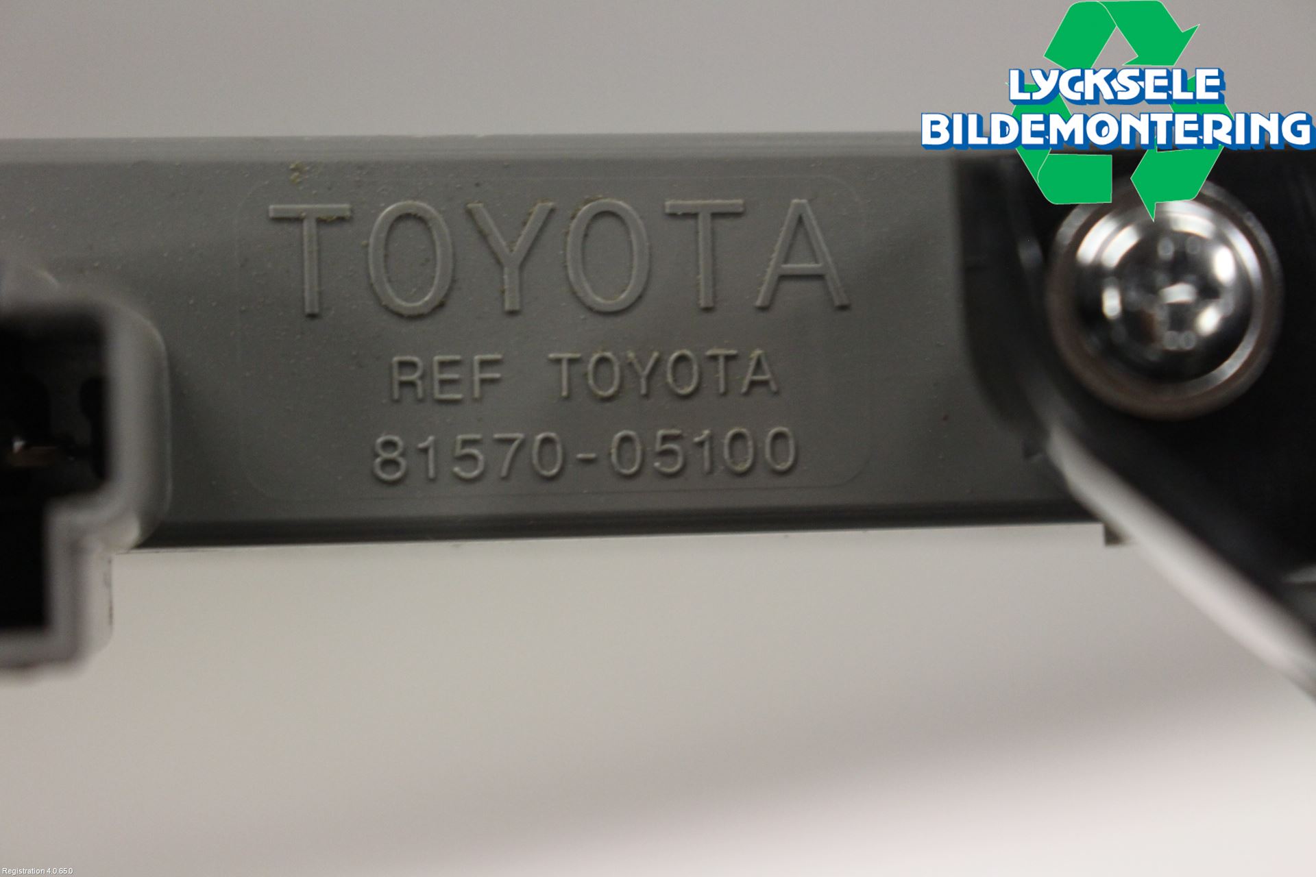Toyota AURIS 13-19 Bromsljus Bakruta