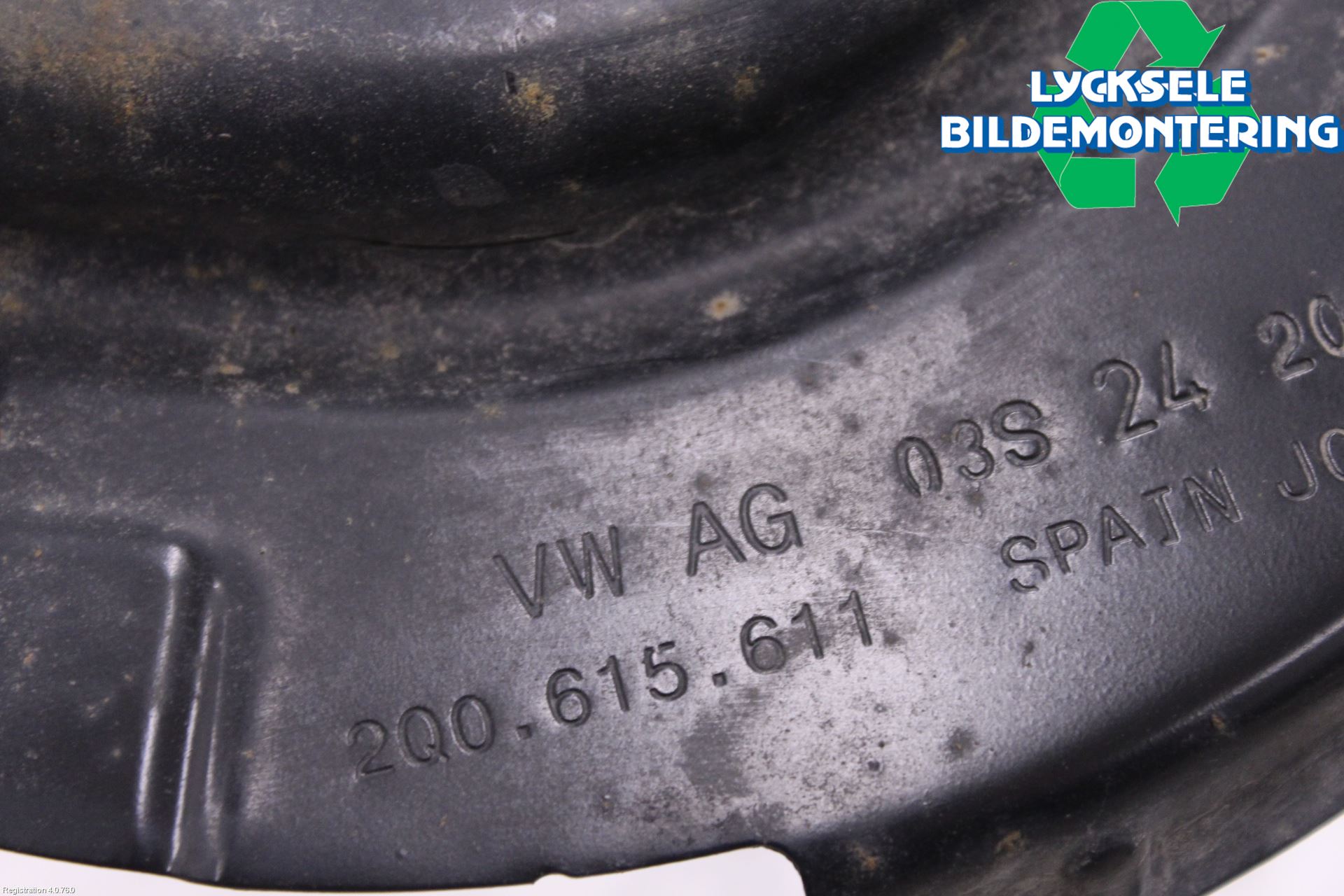 Skoda SCALA 19- Bromssköld Bak