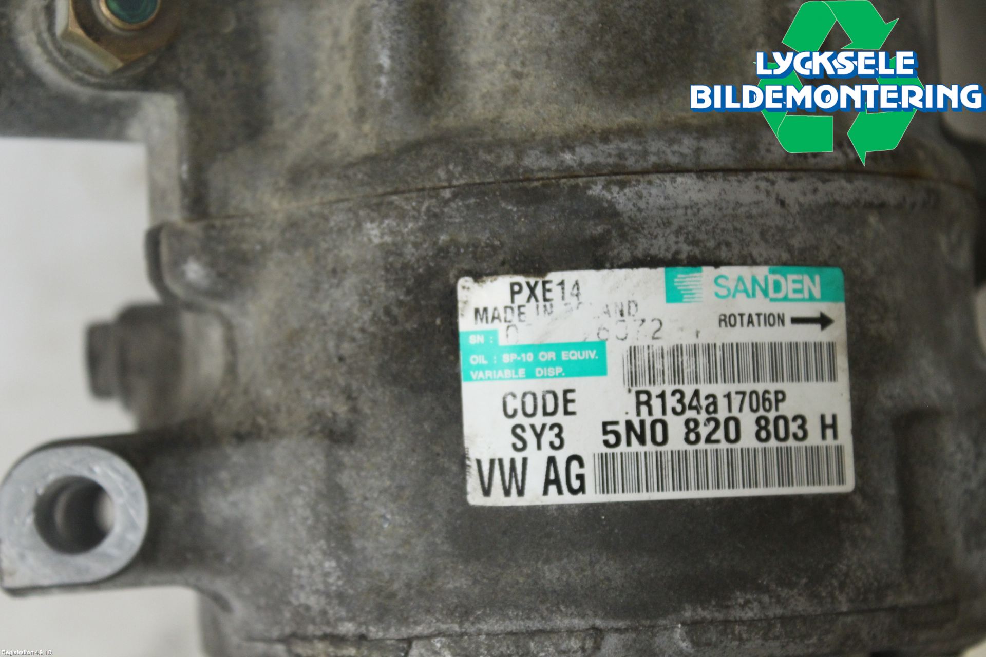 Skoda OCTAVIA (1Z) 05-13 Ac Kompressor