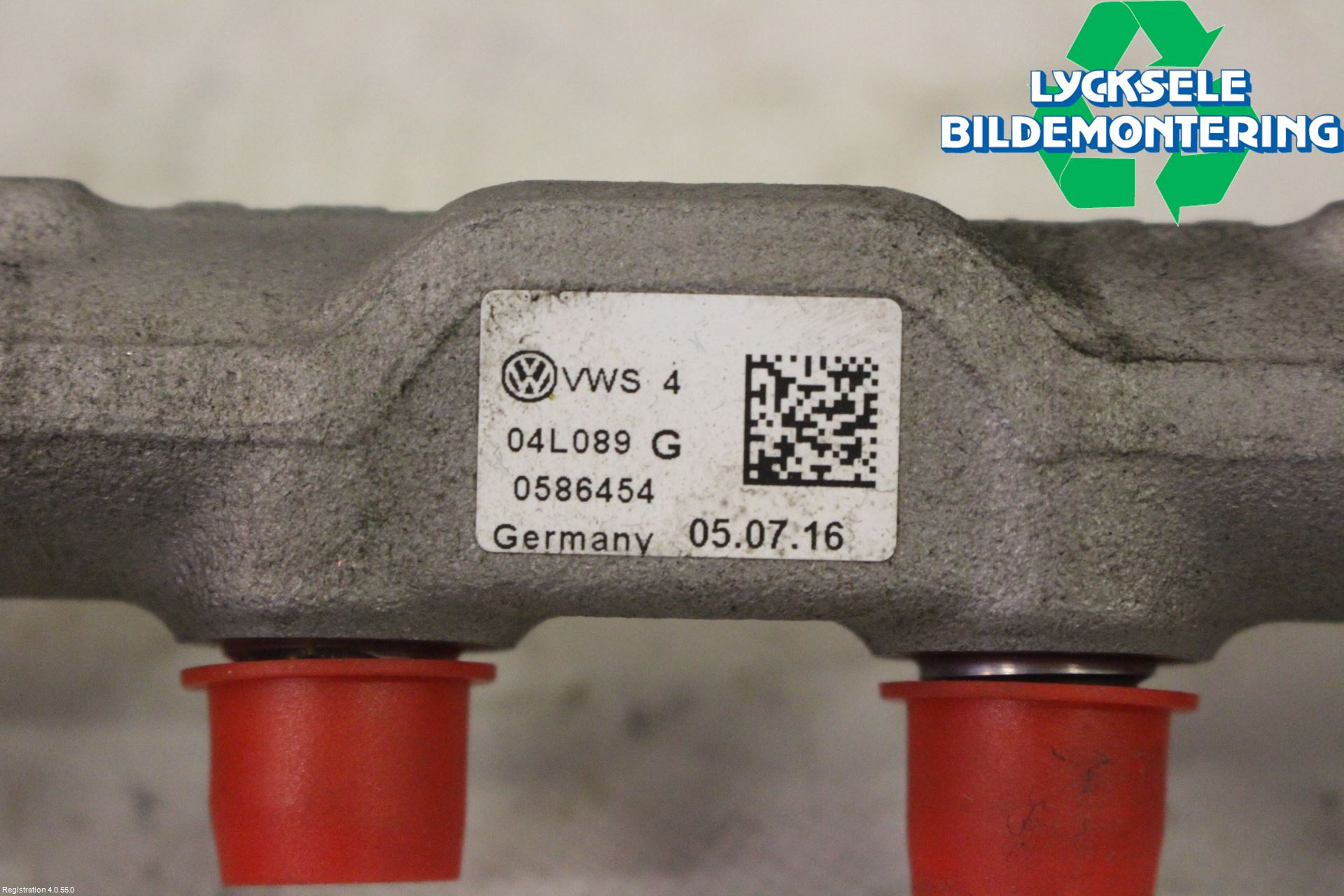 Volkswagen VW SHARAN 11- Inj. Fuelrail