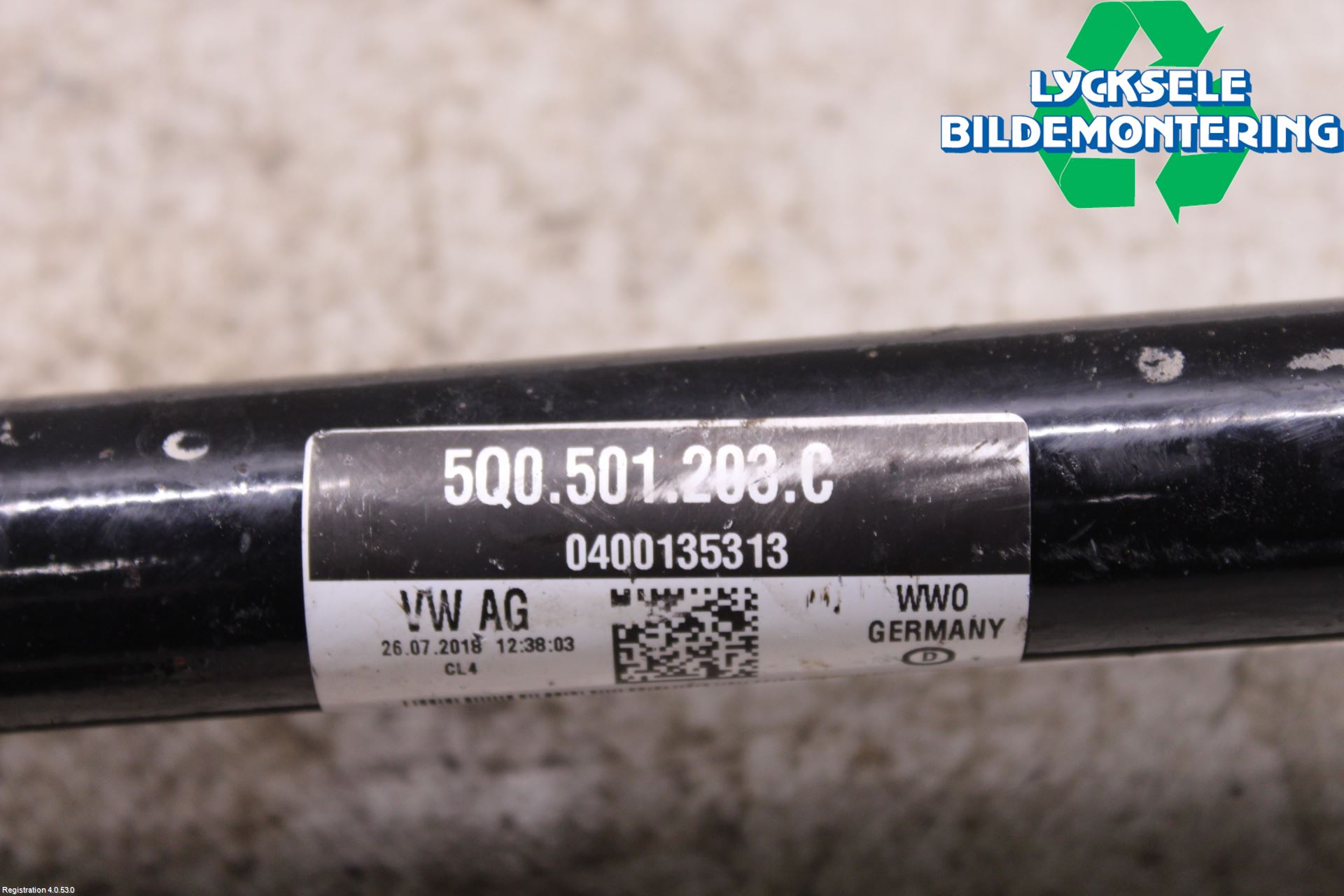 Skoda OCTAVIA (5E) 13-20 Drivaxel Bak Vänster