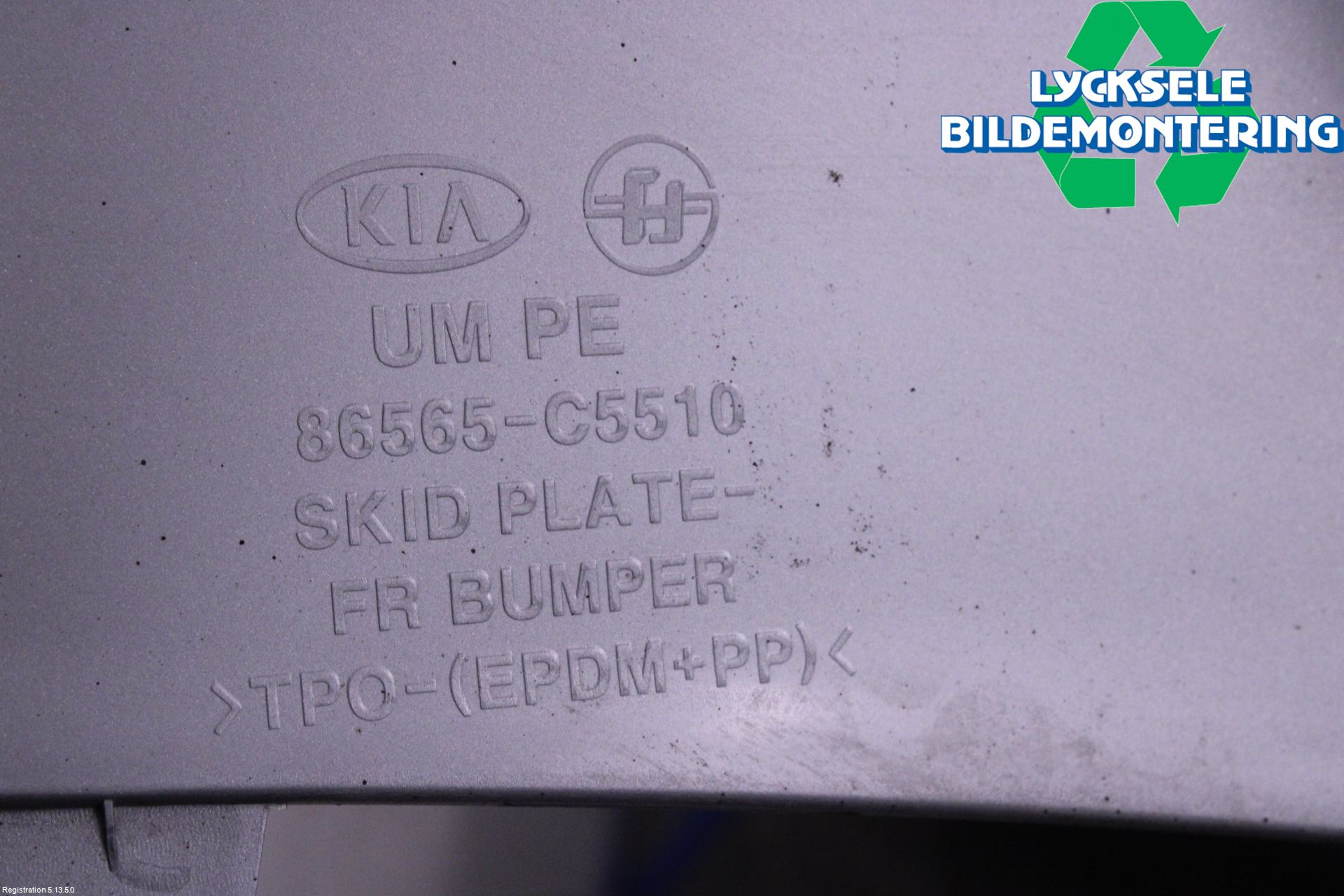 Kia SORENTO 15-20 Hasplåt Plåt-Plast