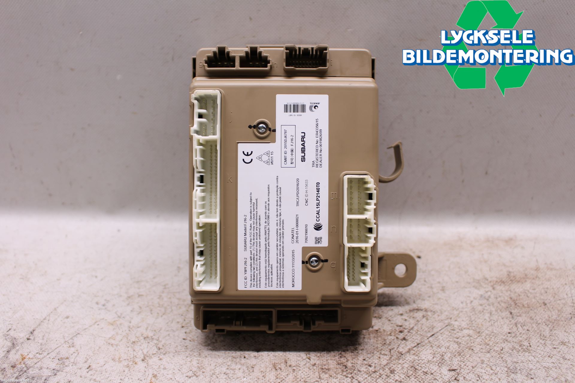 Subaru XV 18-22 Säkringsdosa-Elcentral