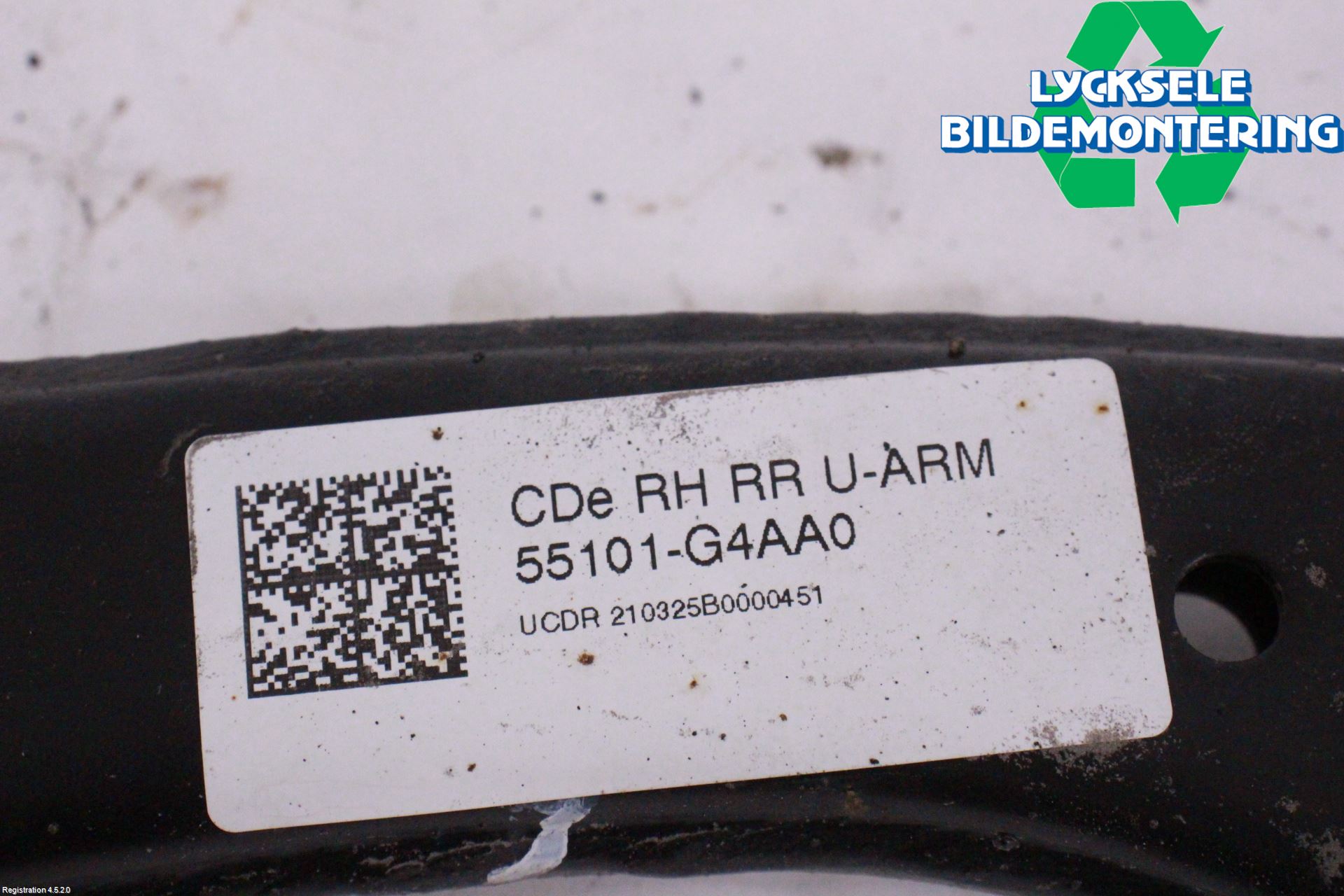 Kia CEED/CEED SW 19- Bärarm Bak Övre Höger