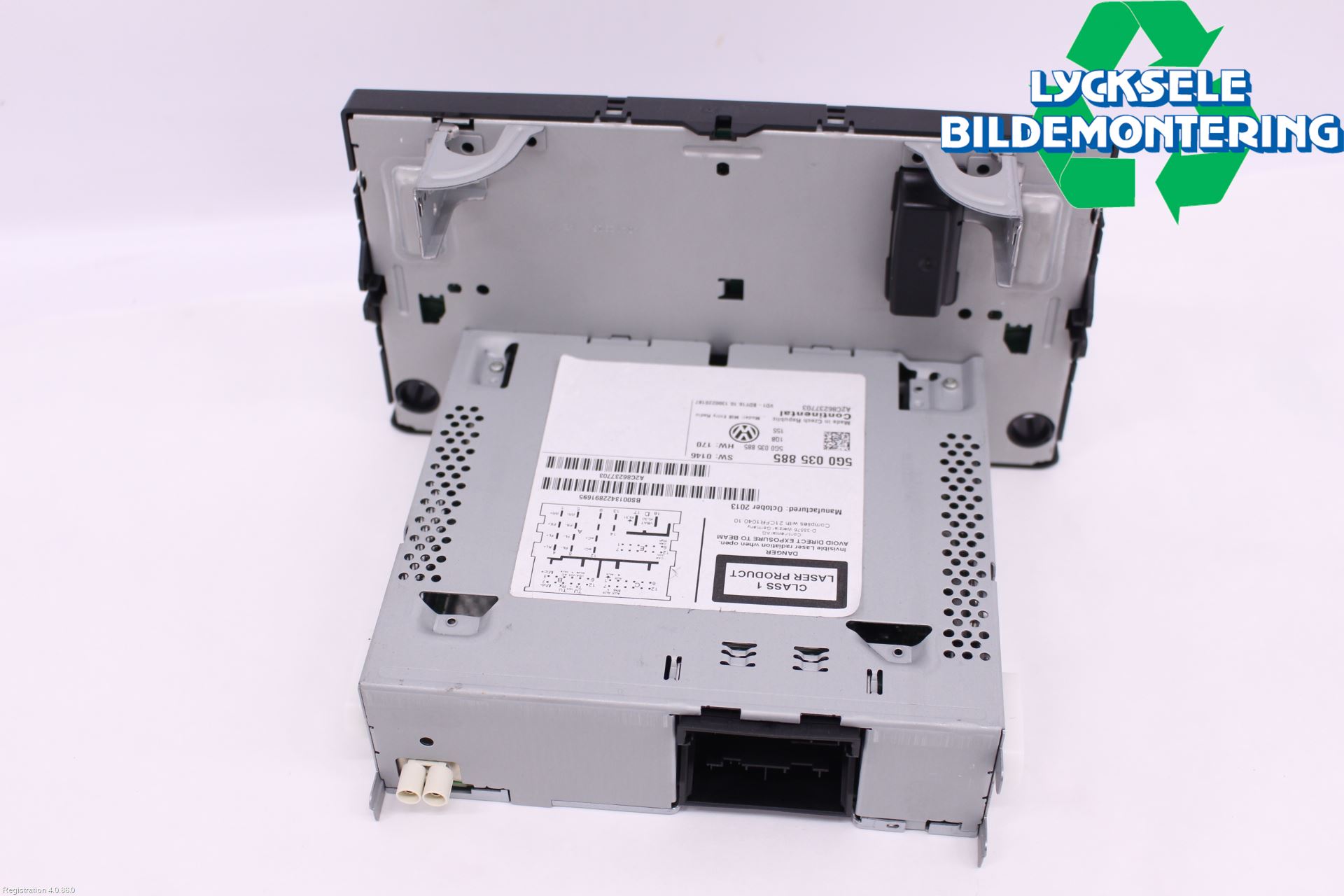 Volkswagen VW GOLF / E-GOLF VII 13-20 Cd Radio - Multimediapanel