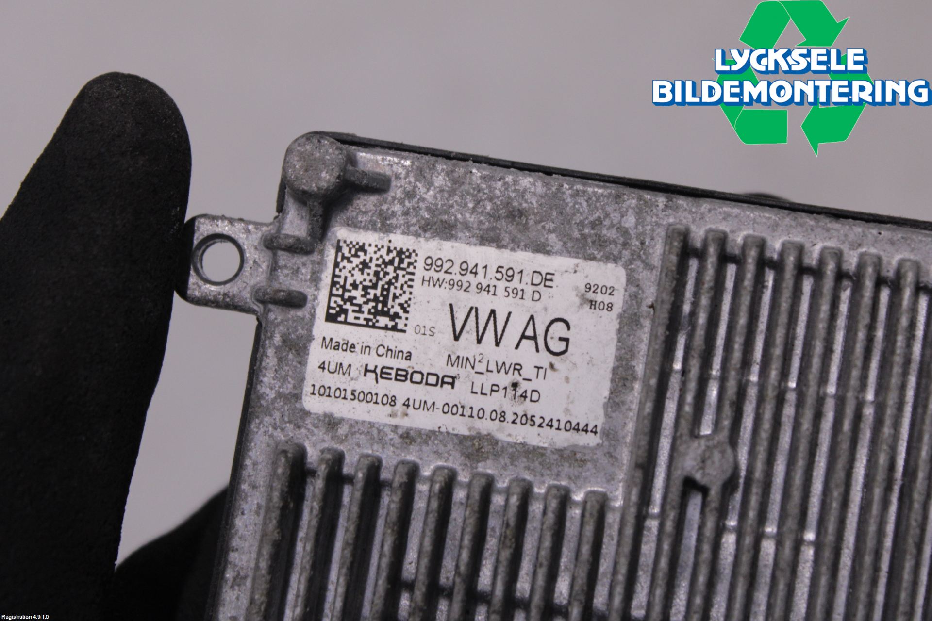 Volkswagen VW ID.3 21- Styrenhet Strålkastare