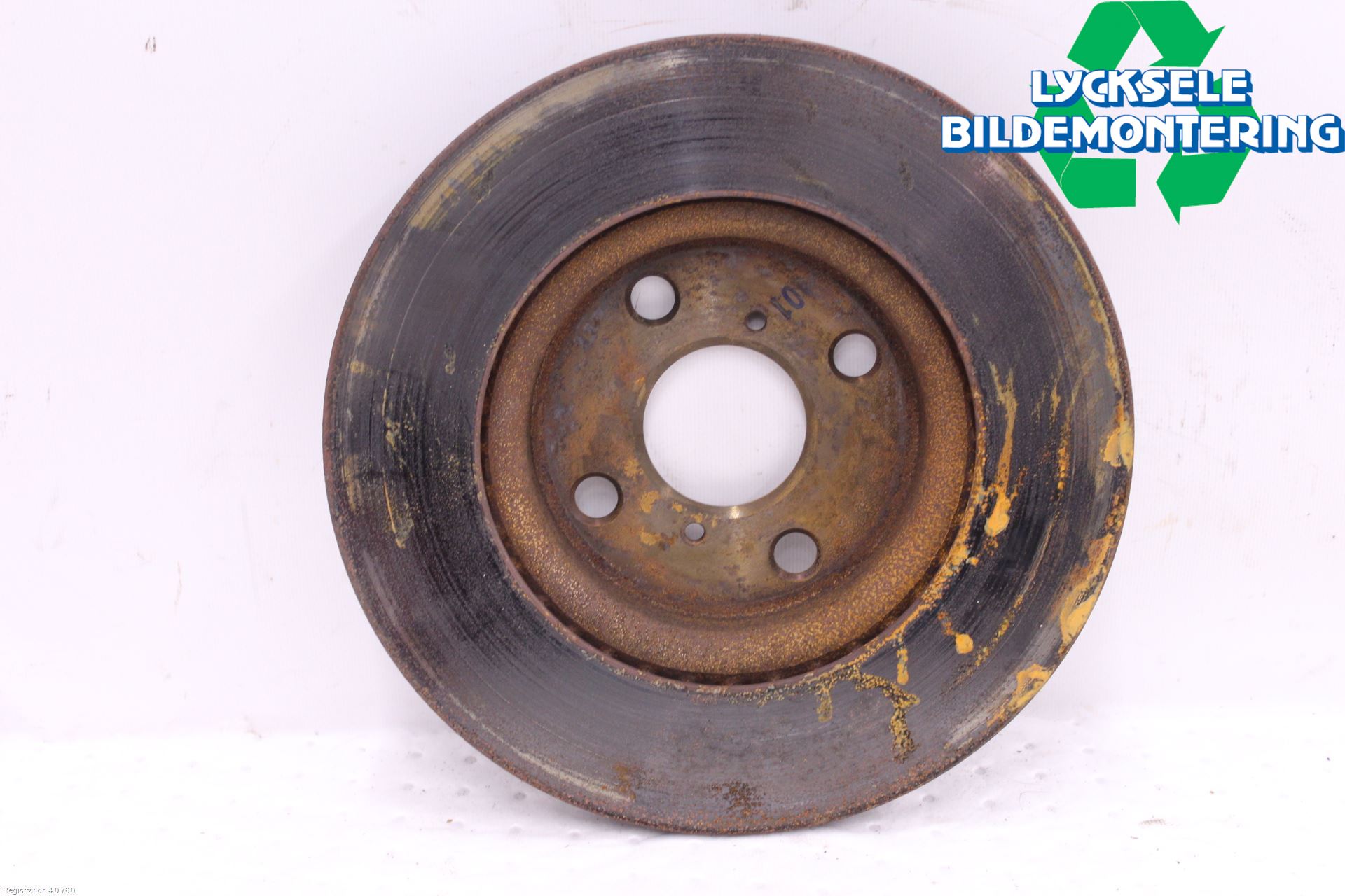 Toyota YARIS XP90 06-11 Bromsskiva Fram