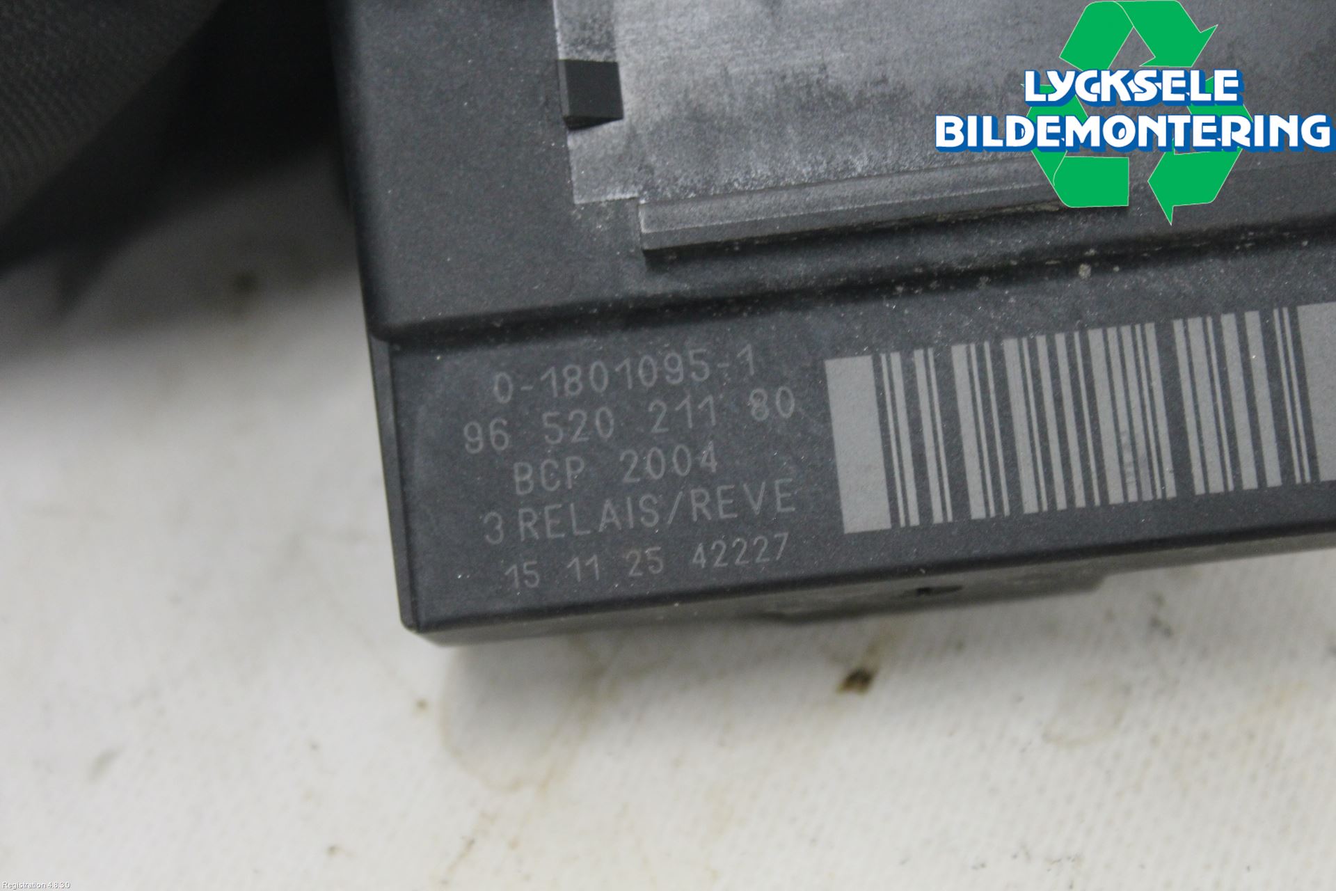 Citroen BERLINGO 08-18 Relä Övrigt