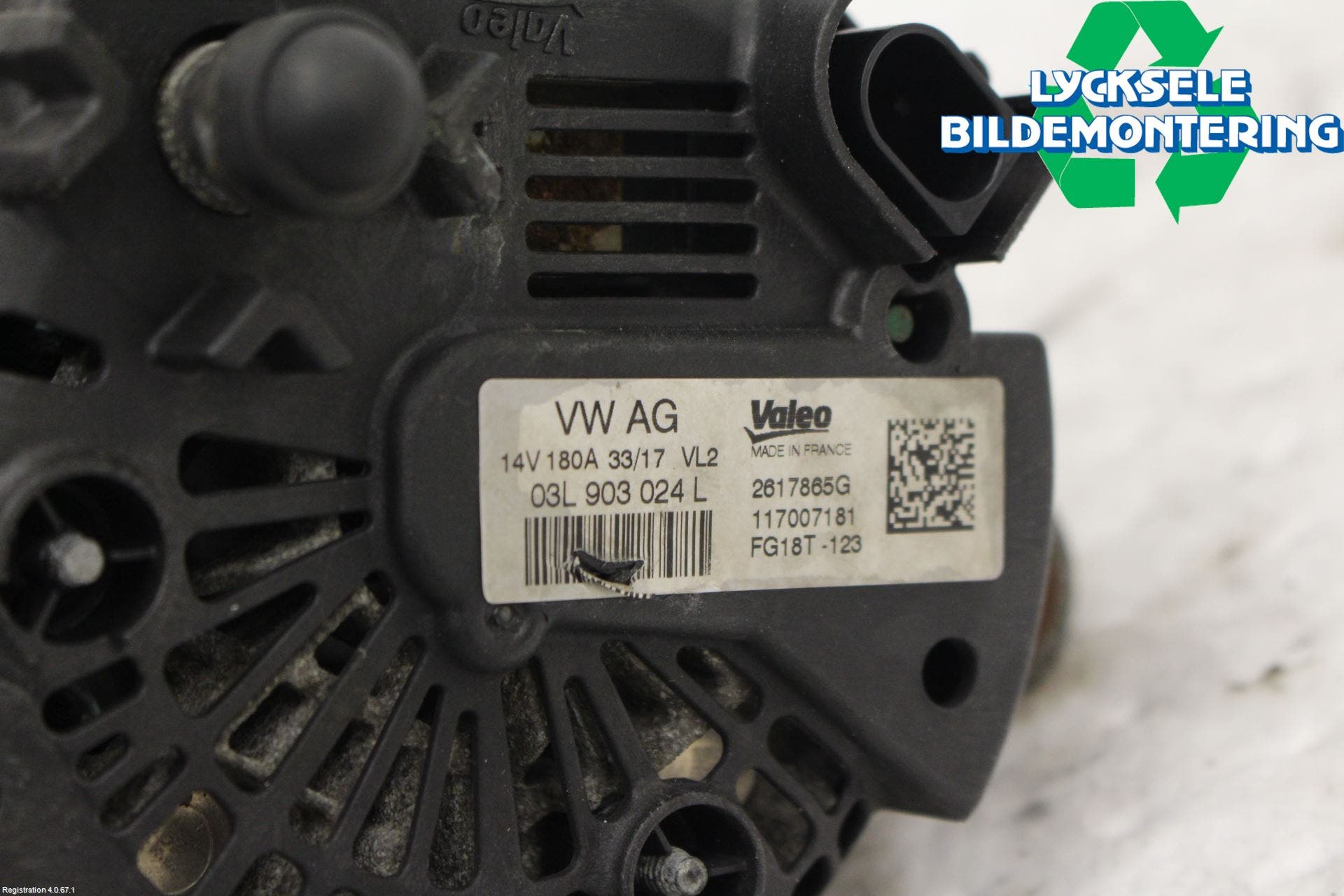 Volkswagen VW CRAFTER II / E-CRAFTER 17- Generator