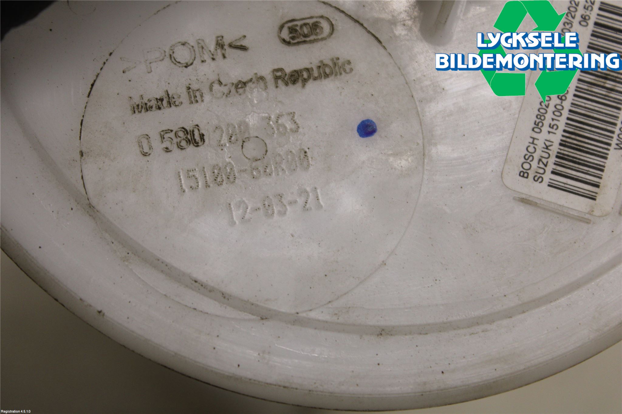 Suzuki VITARA 15- Bränslepump El