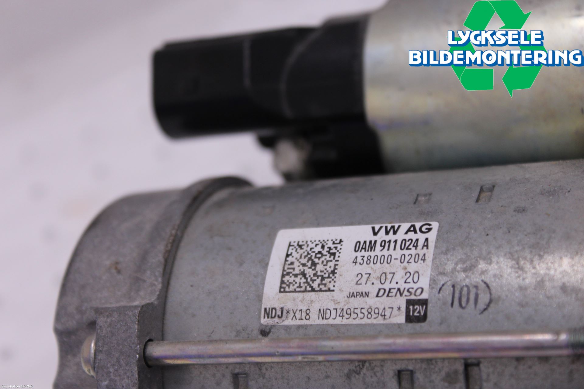 Skoda FABIA 15-21 Startmotor