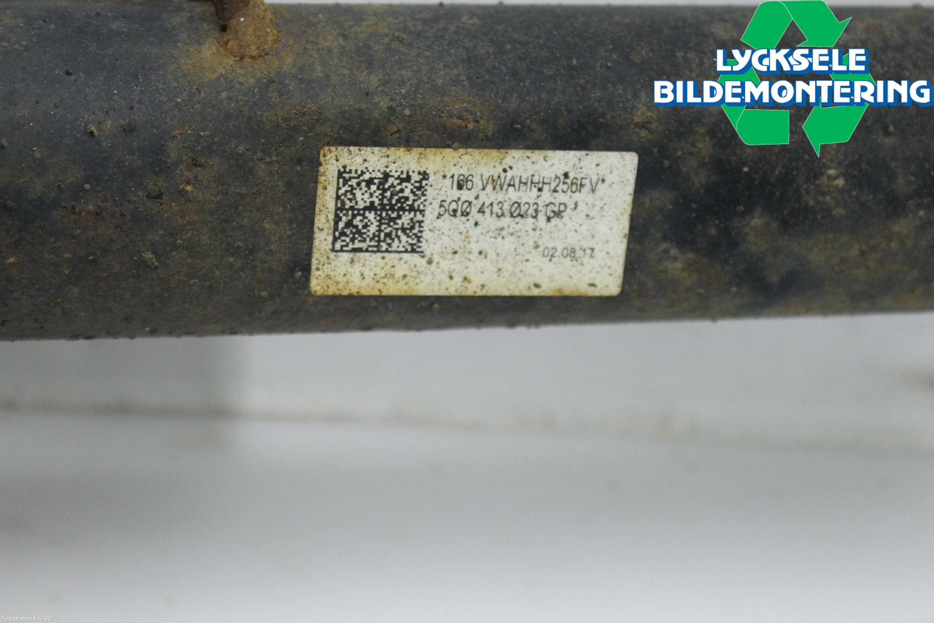 Volkswagen VW GOLF / E-GOLF VII 13-20 Fjäderben Fram Höger