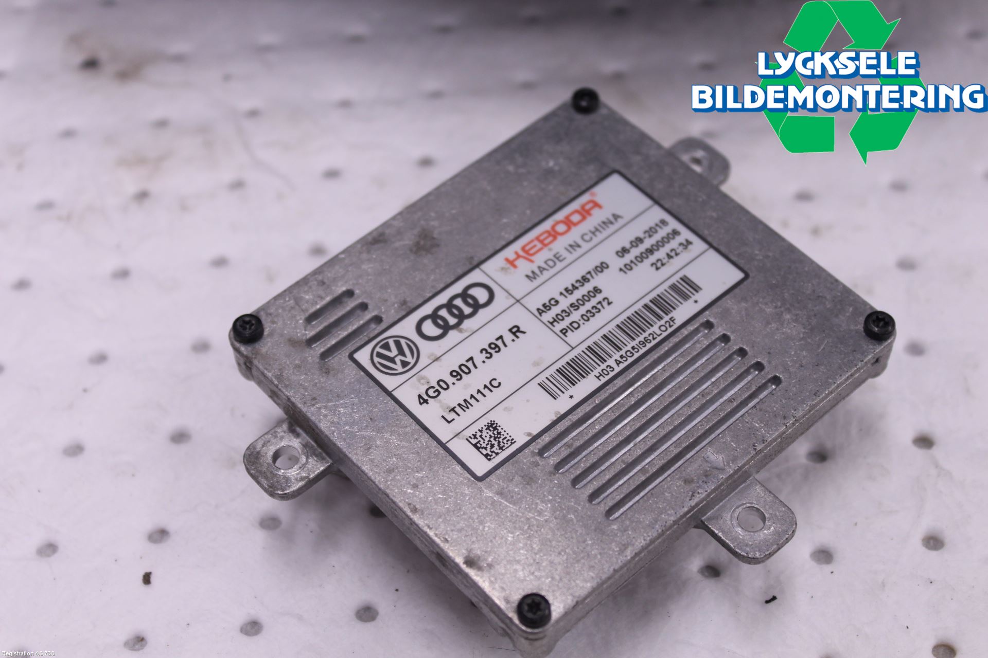 Audi A3/S3 8V 13-20 Styrenhet Strålkastare